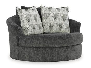Biddeford Oversized Swivel Accent Chair - Image 3
