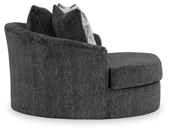 Biddeford Oversized Swivel Accent Chair - Image 6