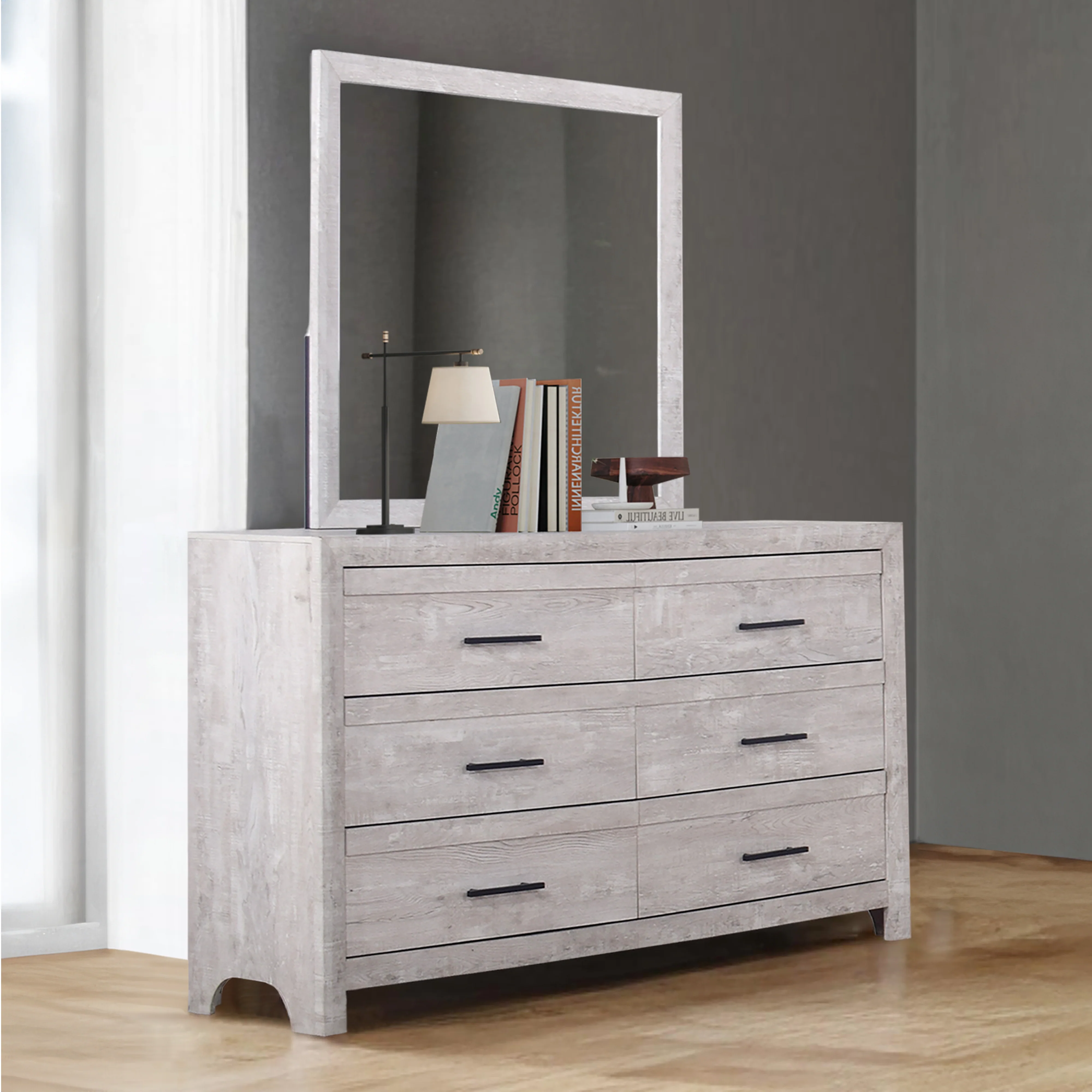 Biscayne Mirror- Driftwood - Image 7