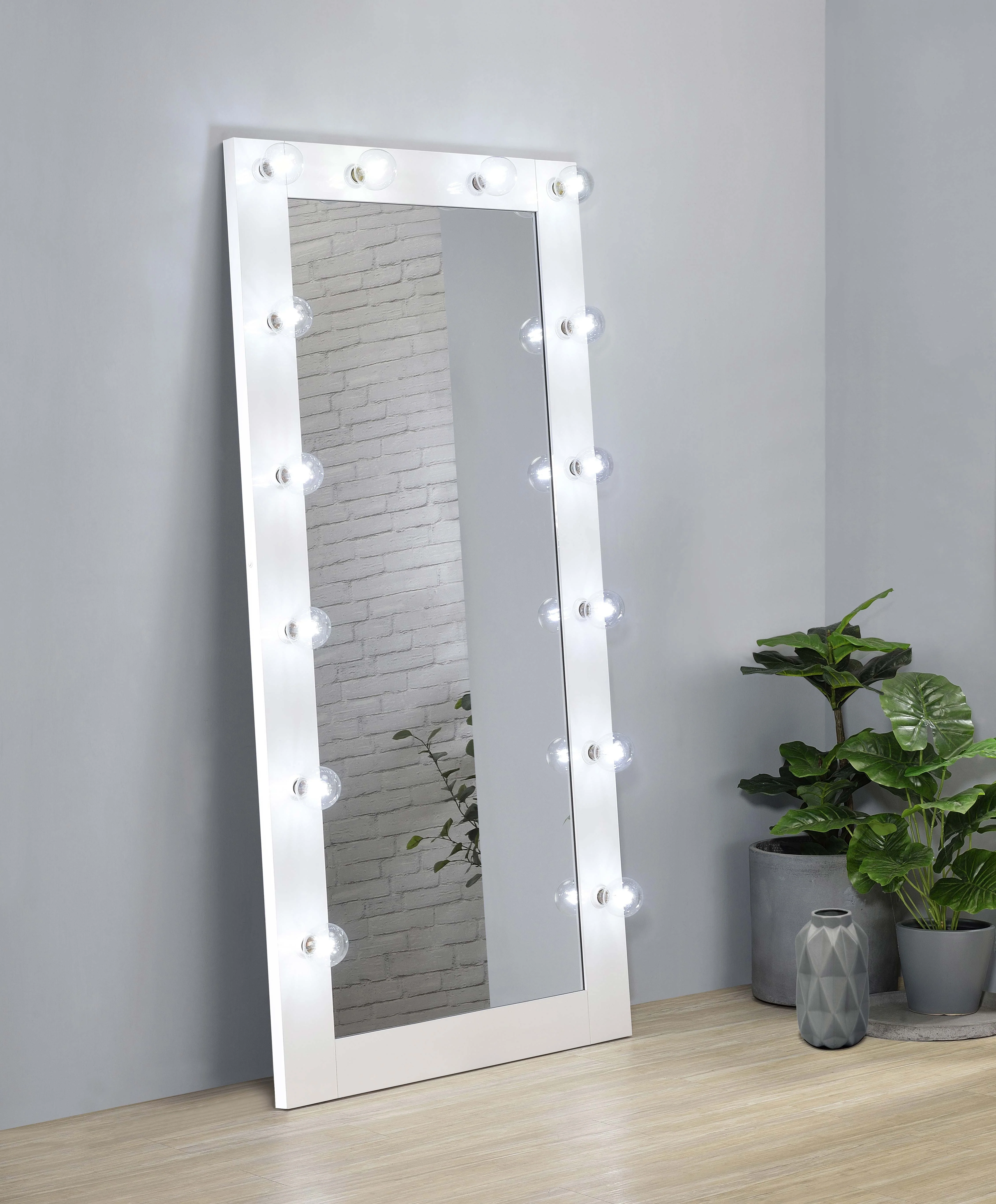 Zayan Floor Mirror with LED Lighting - Image 14