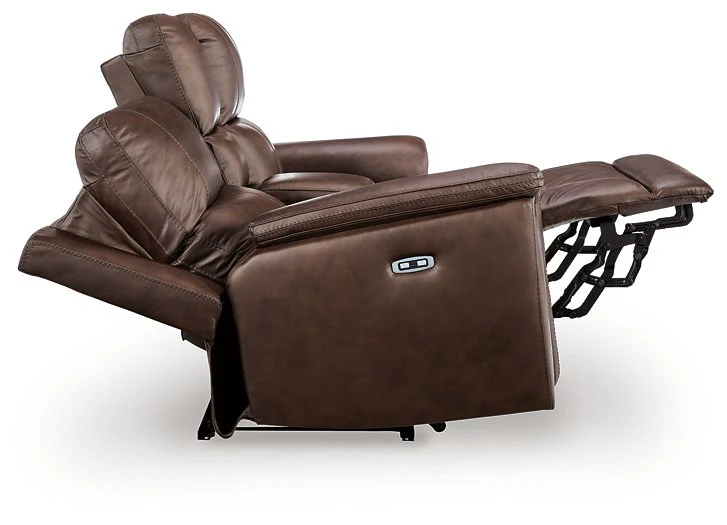 Bleckley Power Reclining Loveseat with Console - Image 4