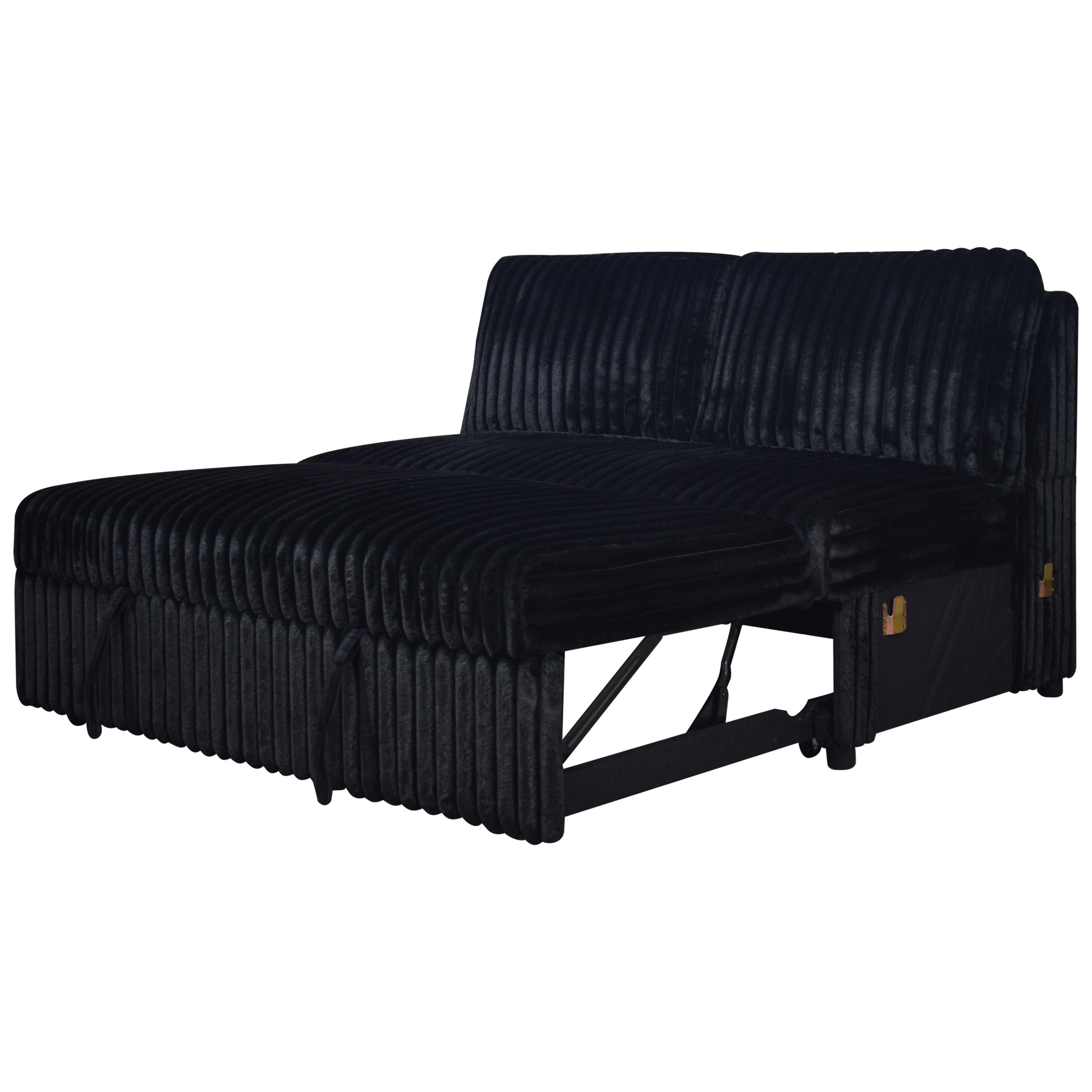 Bliss Loveseat W/Pull Out Bed-Midnight - Image 2