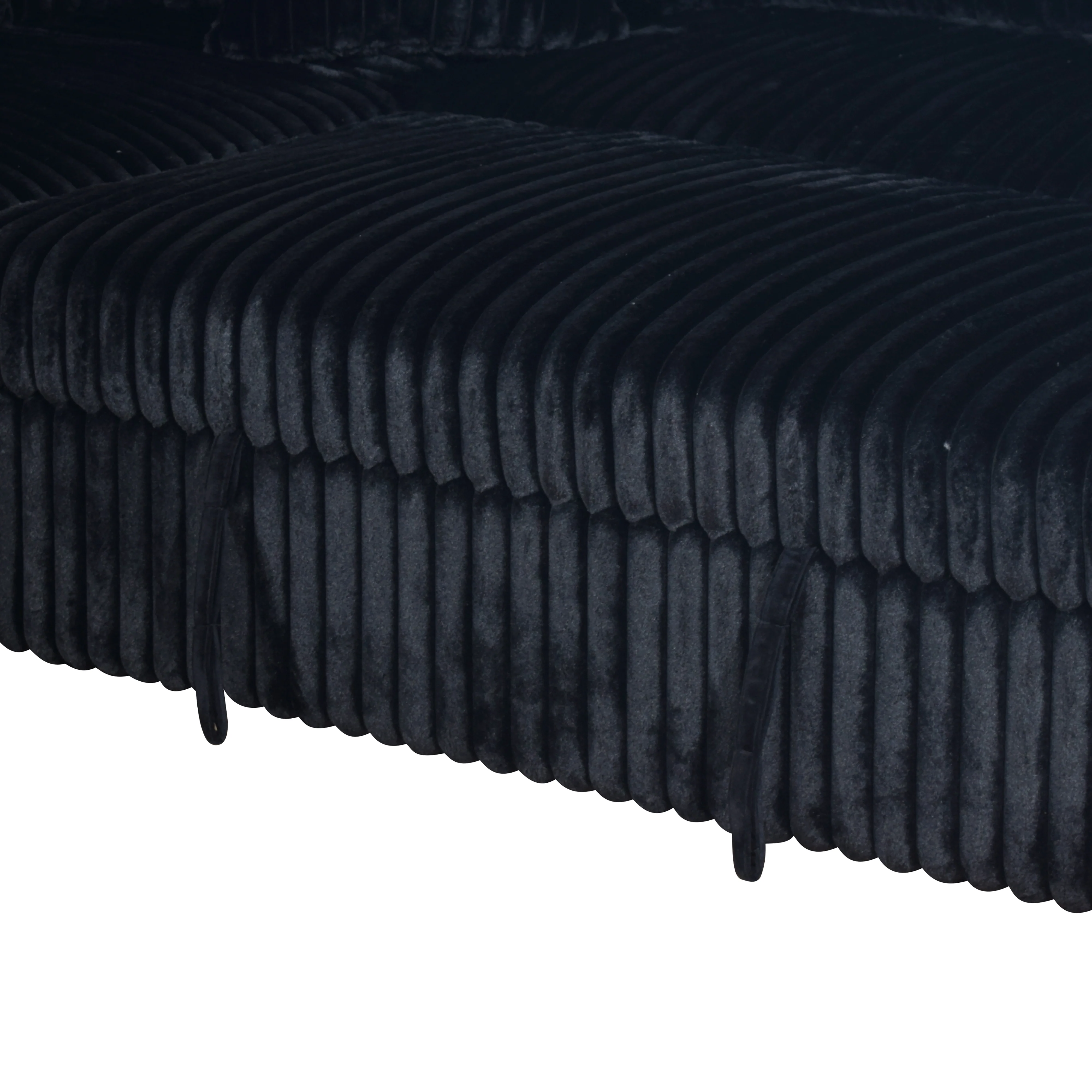 Bliss Loveseat W/Pull Out Bed-Midnight - Image 3