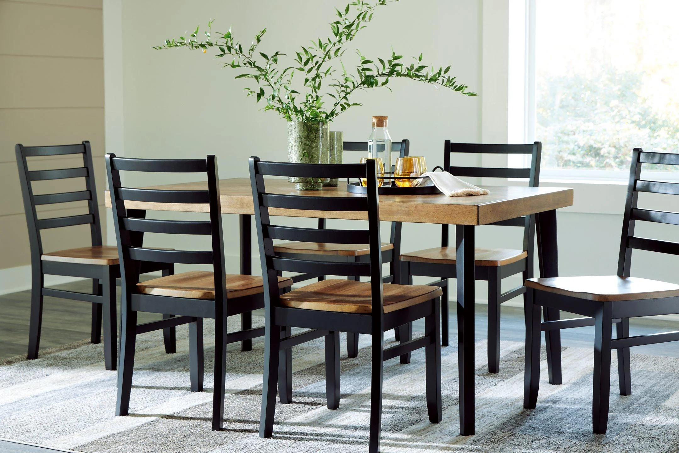Blondon Dining Table and 6 Chairs (Set of 7) - Image 10