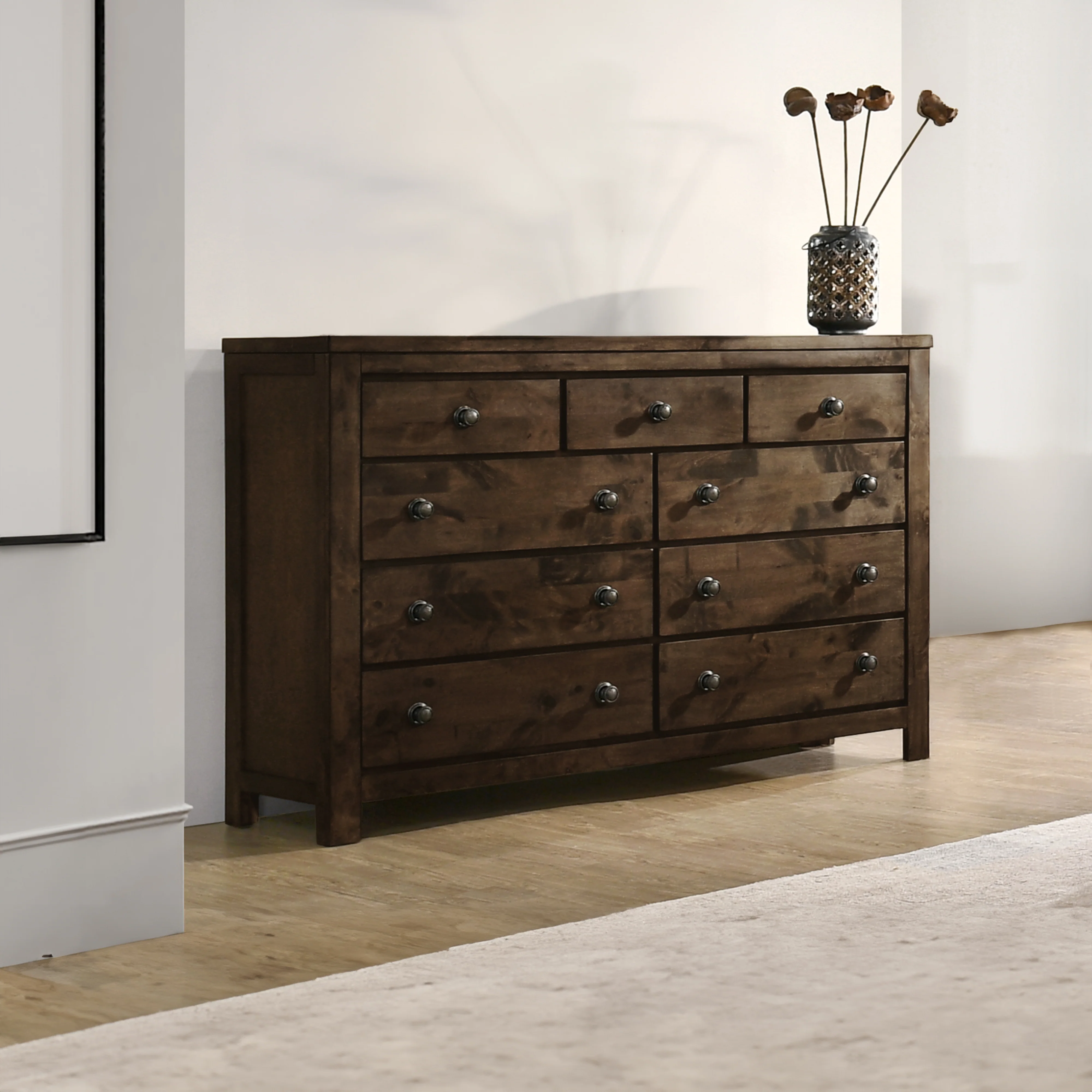 Blue Ridge Dresser-Rustic Gray - Image 6