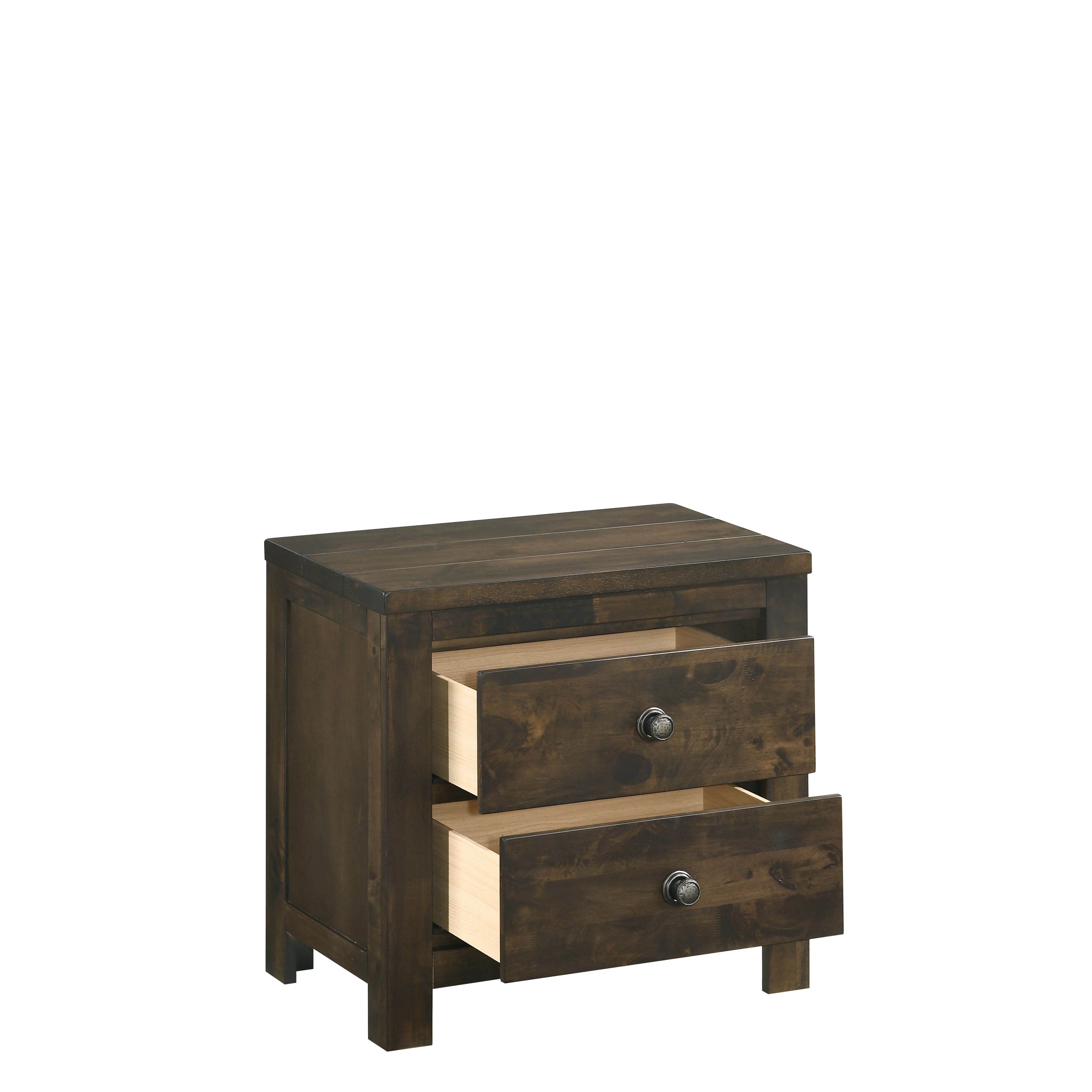 Blue Ridge Nightstand-Rustic Gray - Image 2