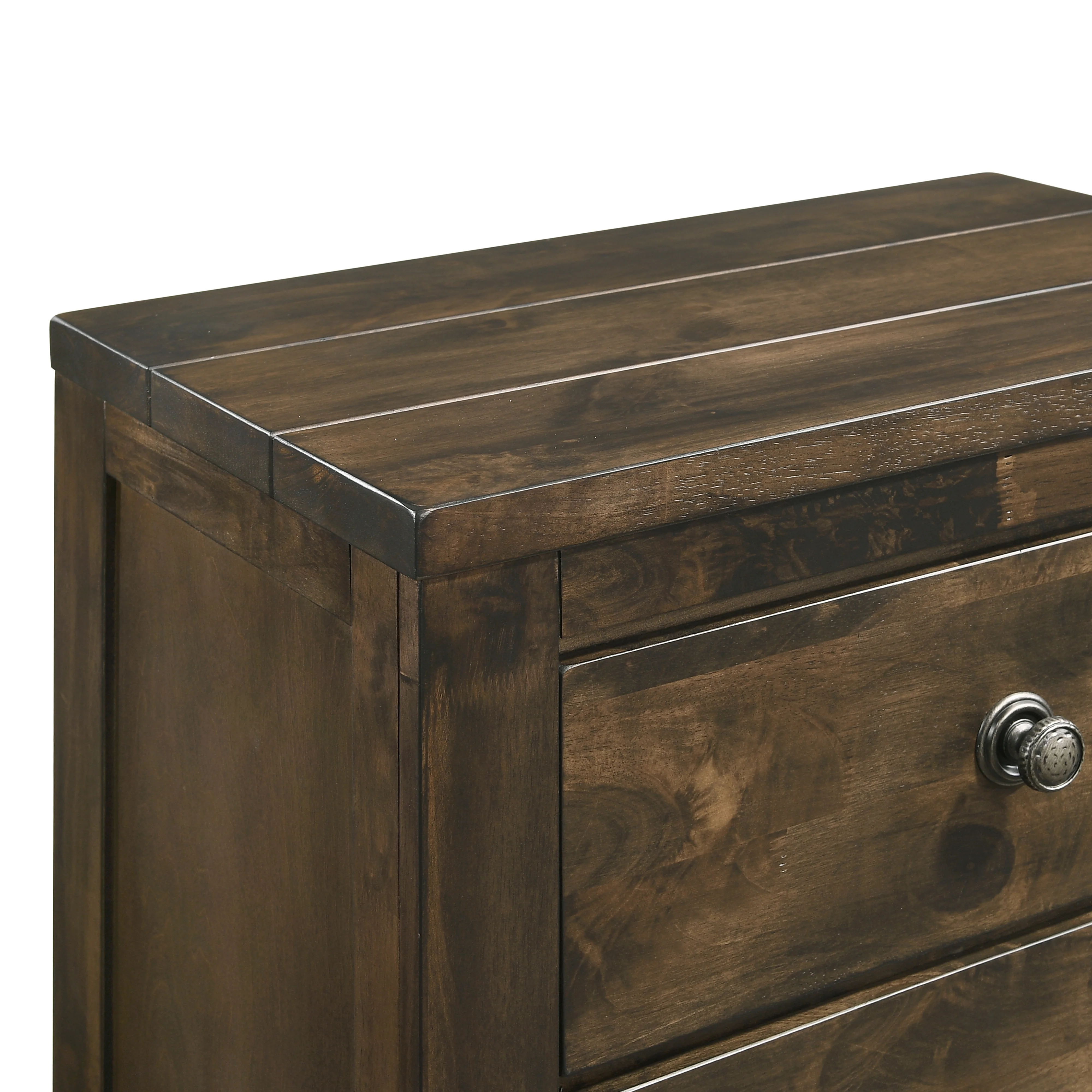 Blue Ridge Nightstand-Rustic Gray - Image 3