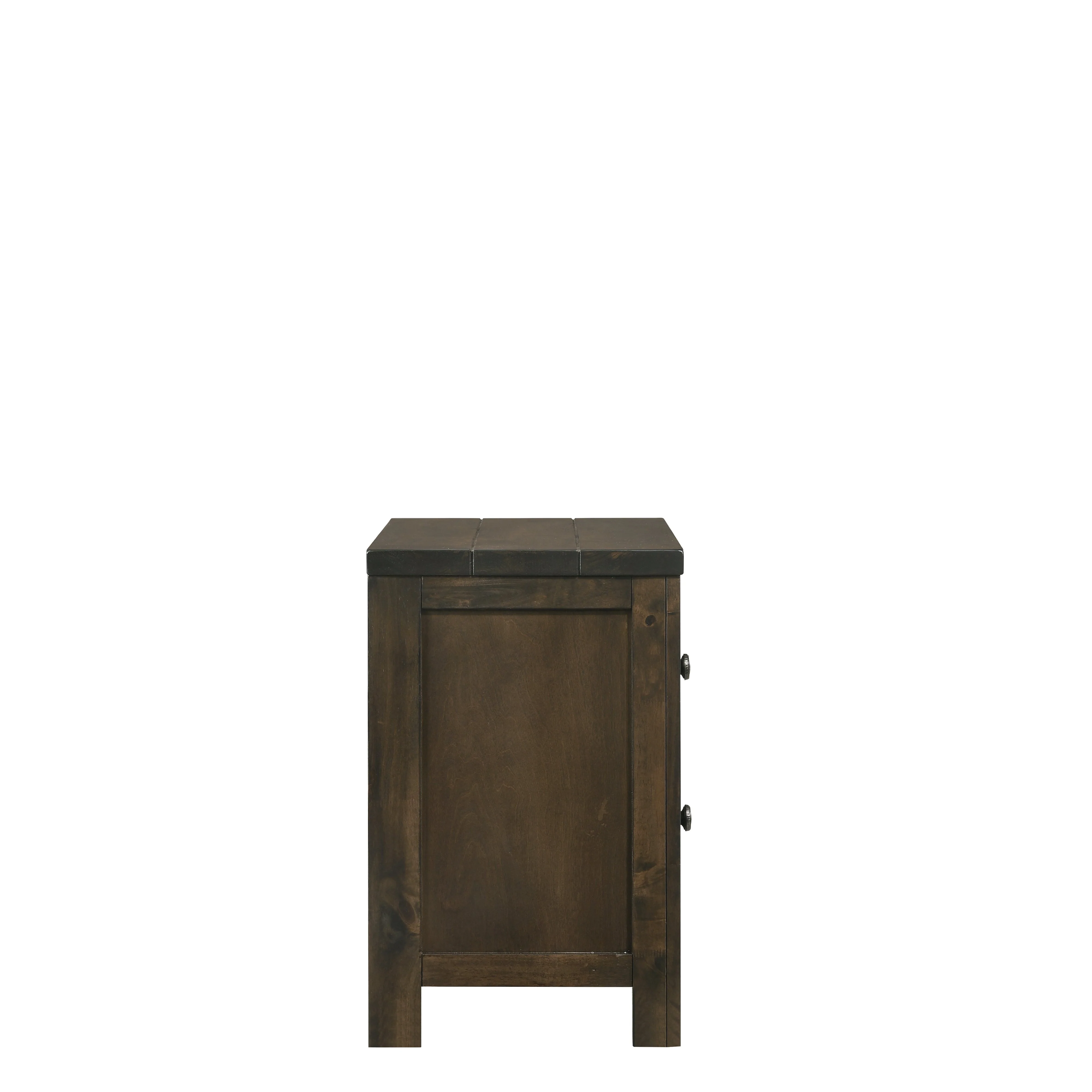 Blue Ridge Nightstand-Rustic Gray - Image 5