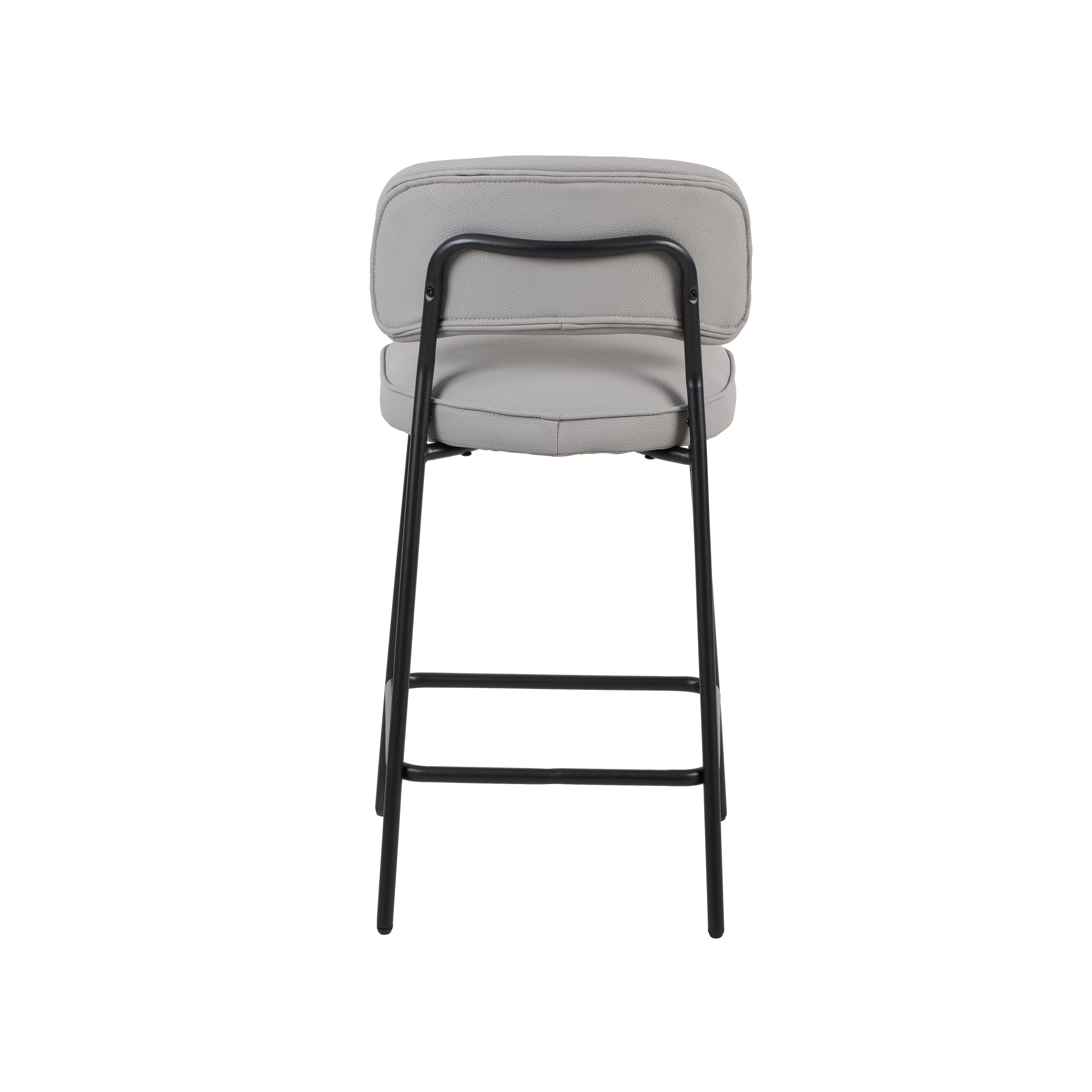 Blythe Ivory Vegan Leather Counter Chair (2 Per Carton) - Image 6