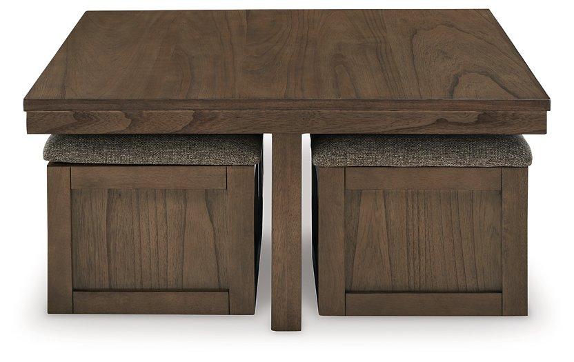 Boardernest Coffee Table with 4 Stools - Image 4