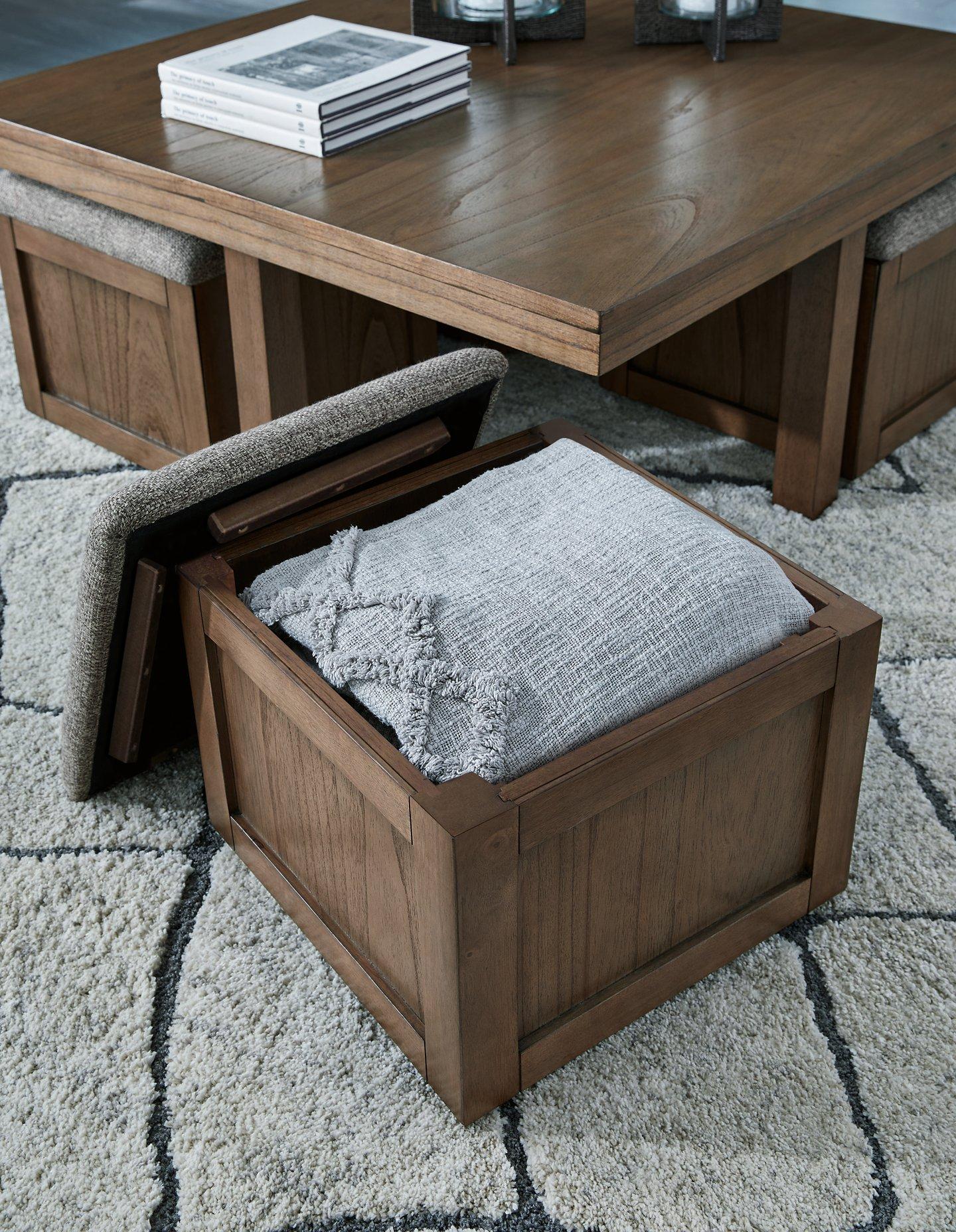 Boardernest Coffee Table with 4 Stools - Image 6