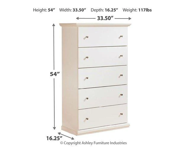 Bostwick Shoals Youth Chest of Drawers - Image 4