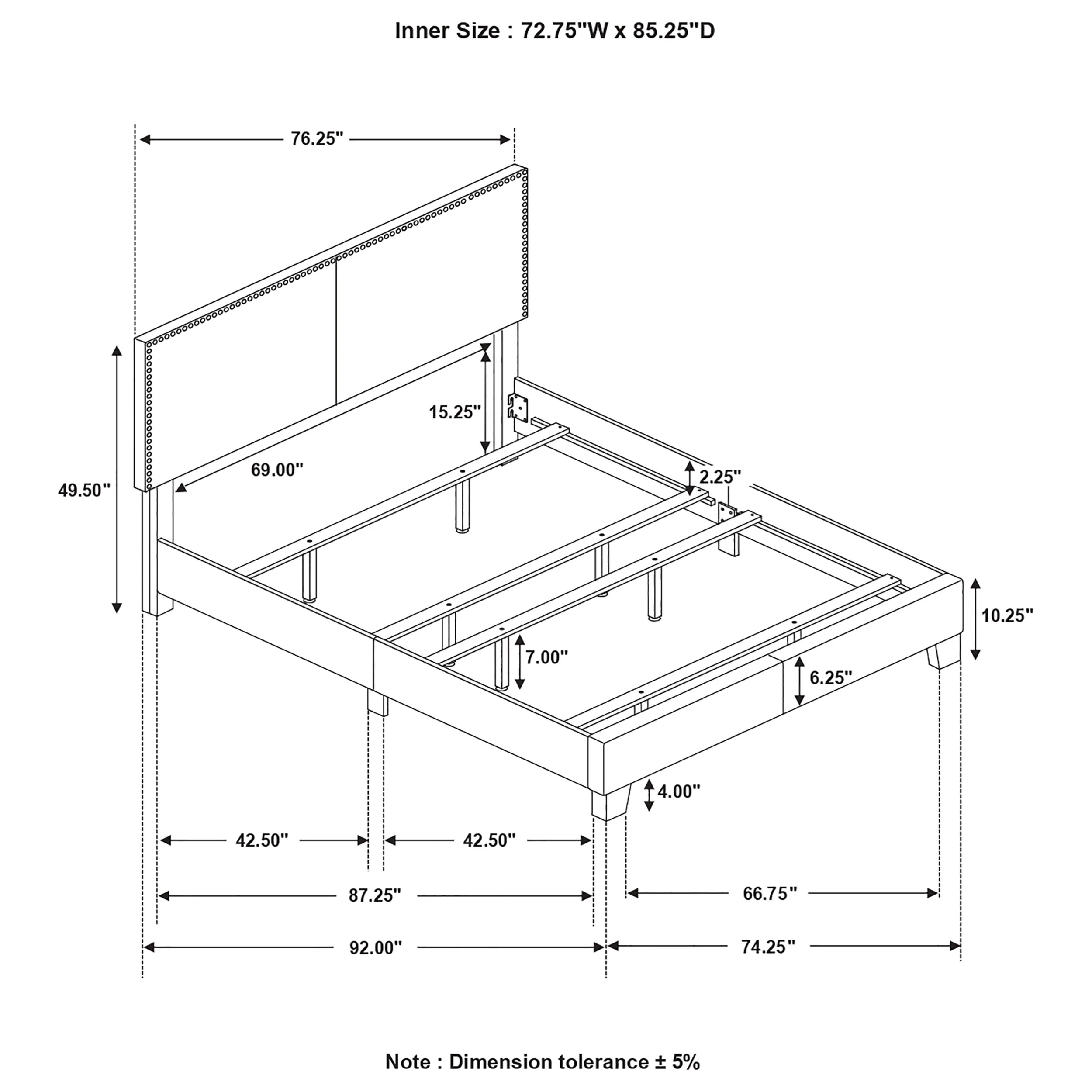 Boyd Panel Bed - Image 16