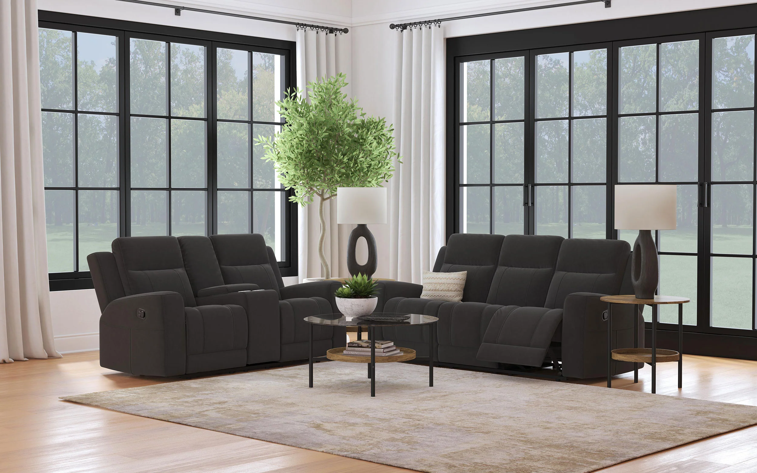 Brentwood Reclining Sofa Set - Image 35