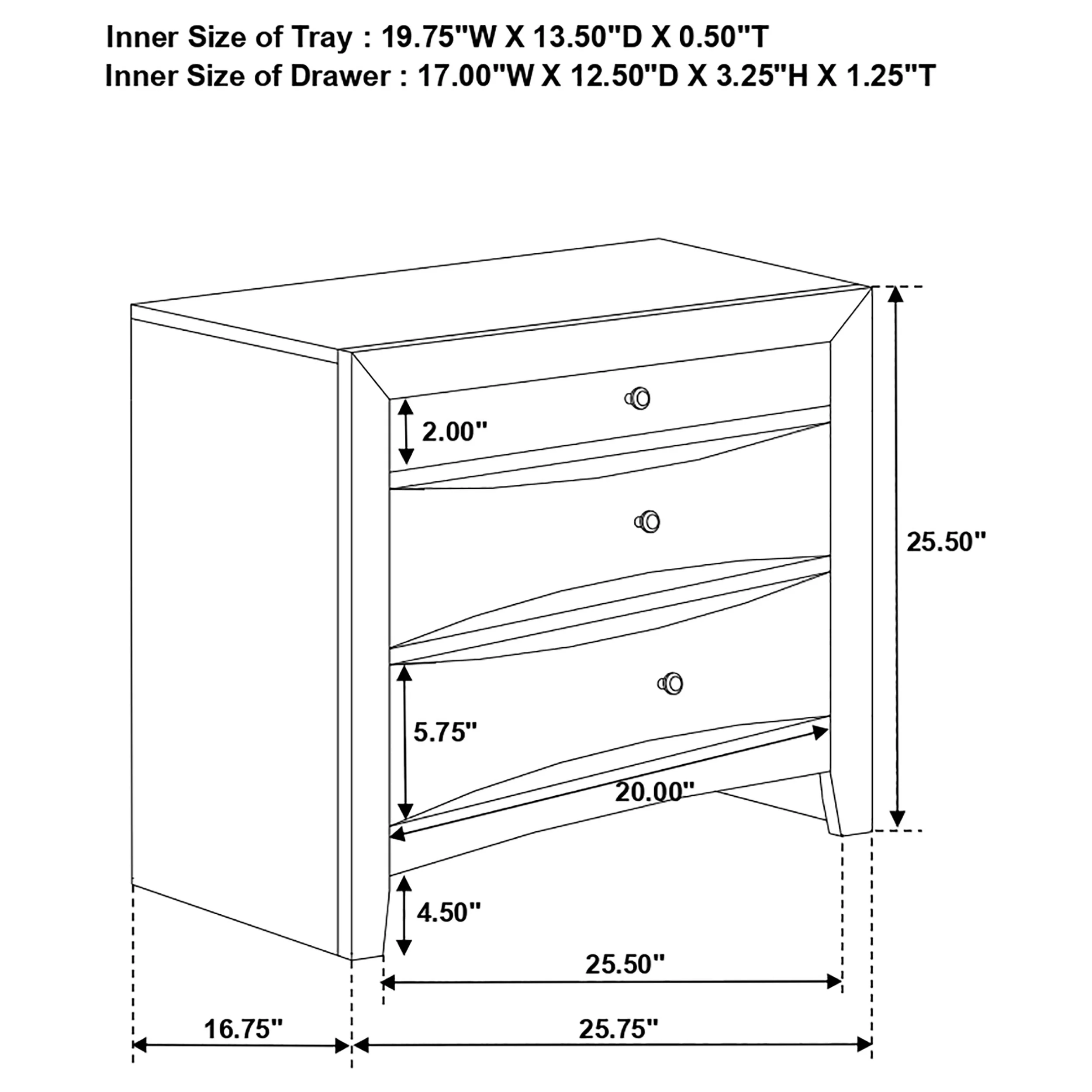 Briana Nightstand - Image 4