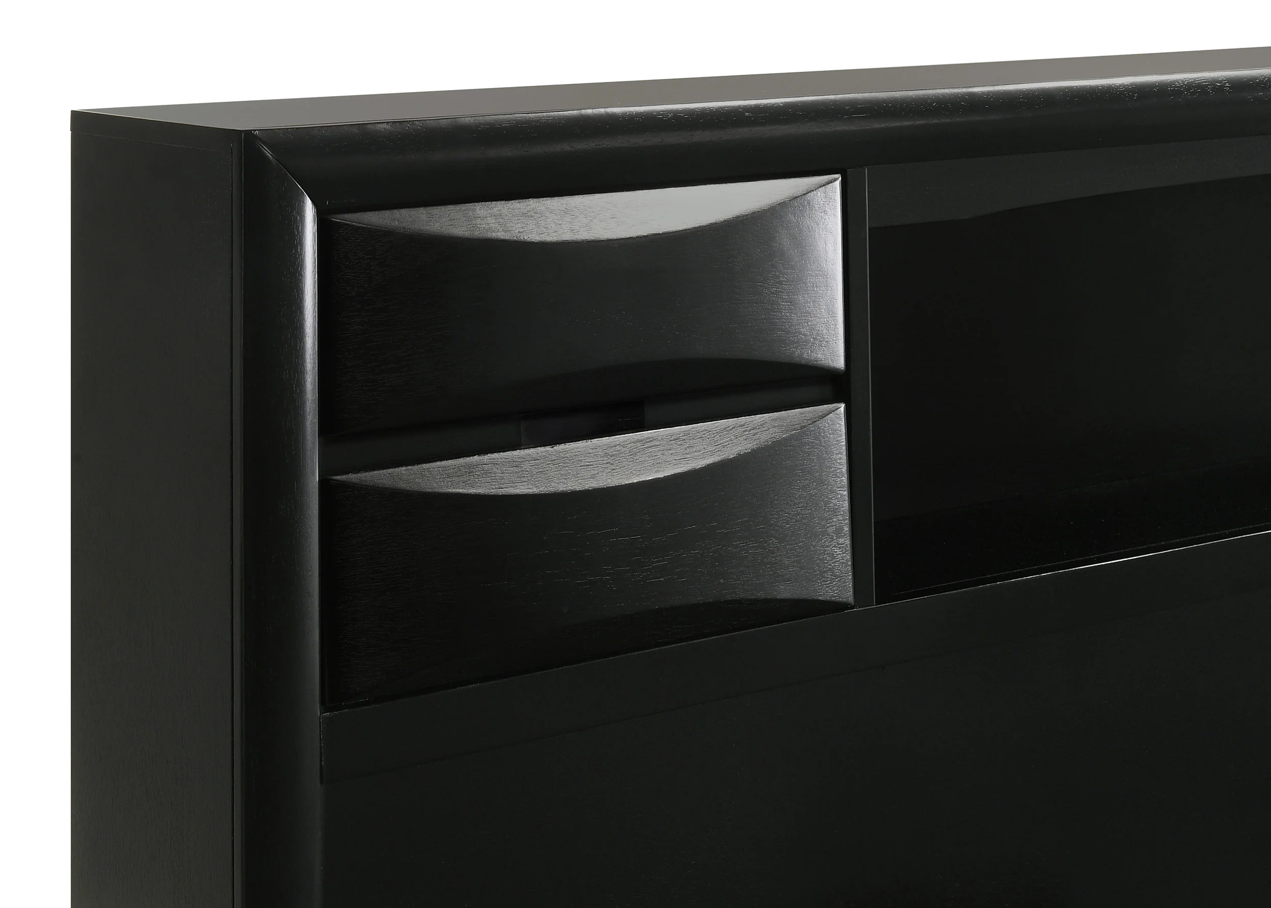 Briana Bookcase Platform Storage Bed - Image 8