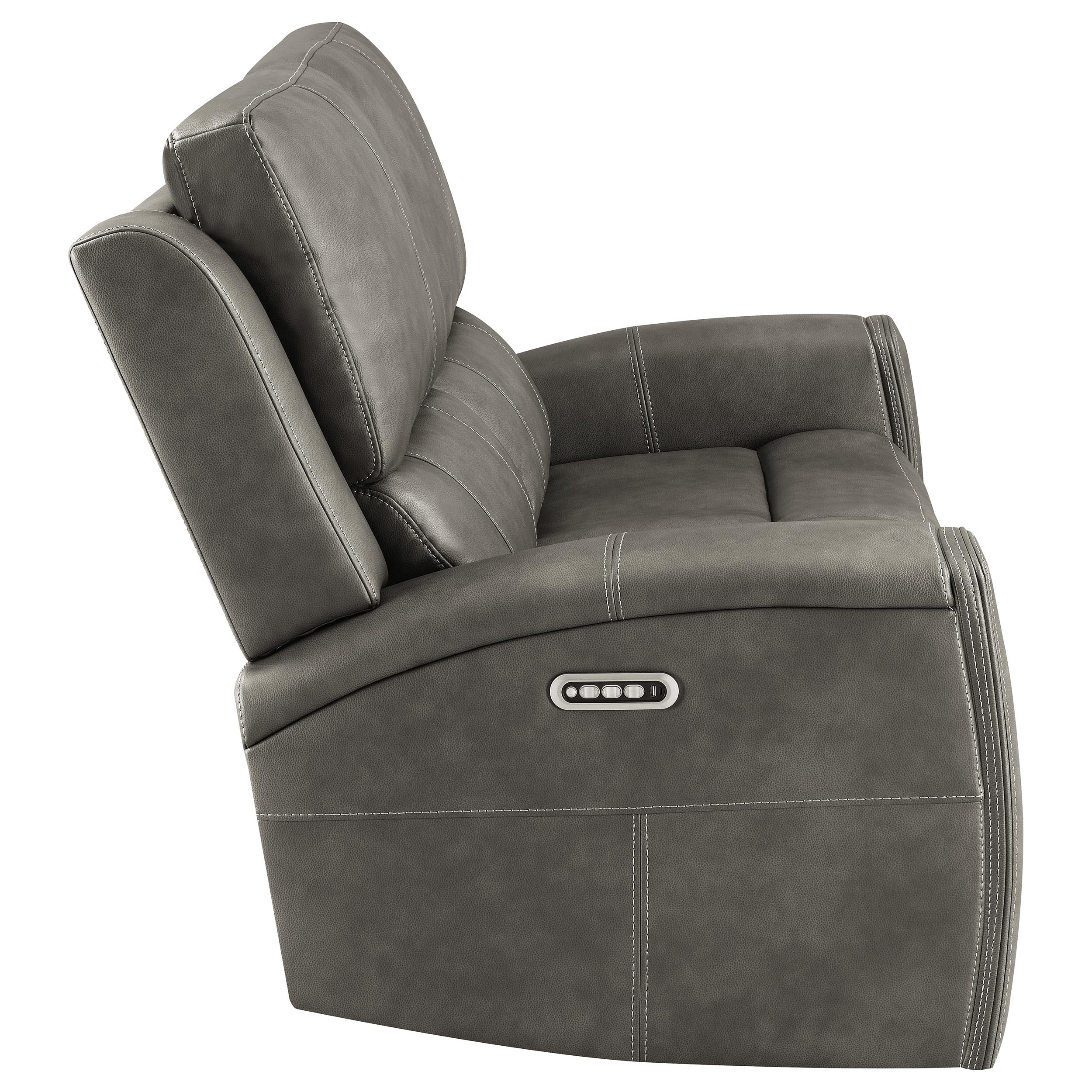 Brickston Triple Power Reclining Loveseat - Image 9