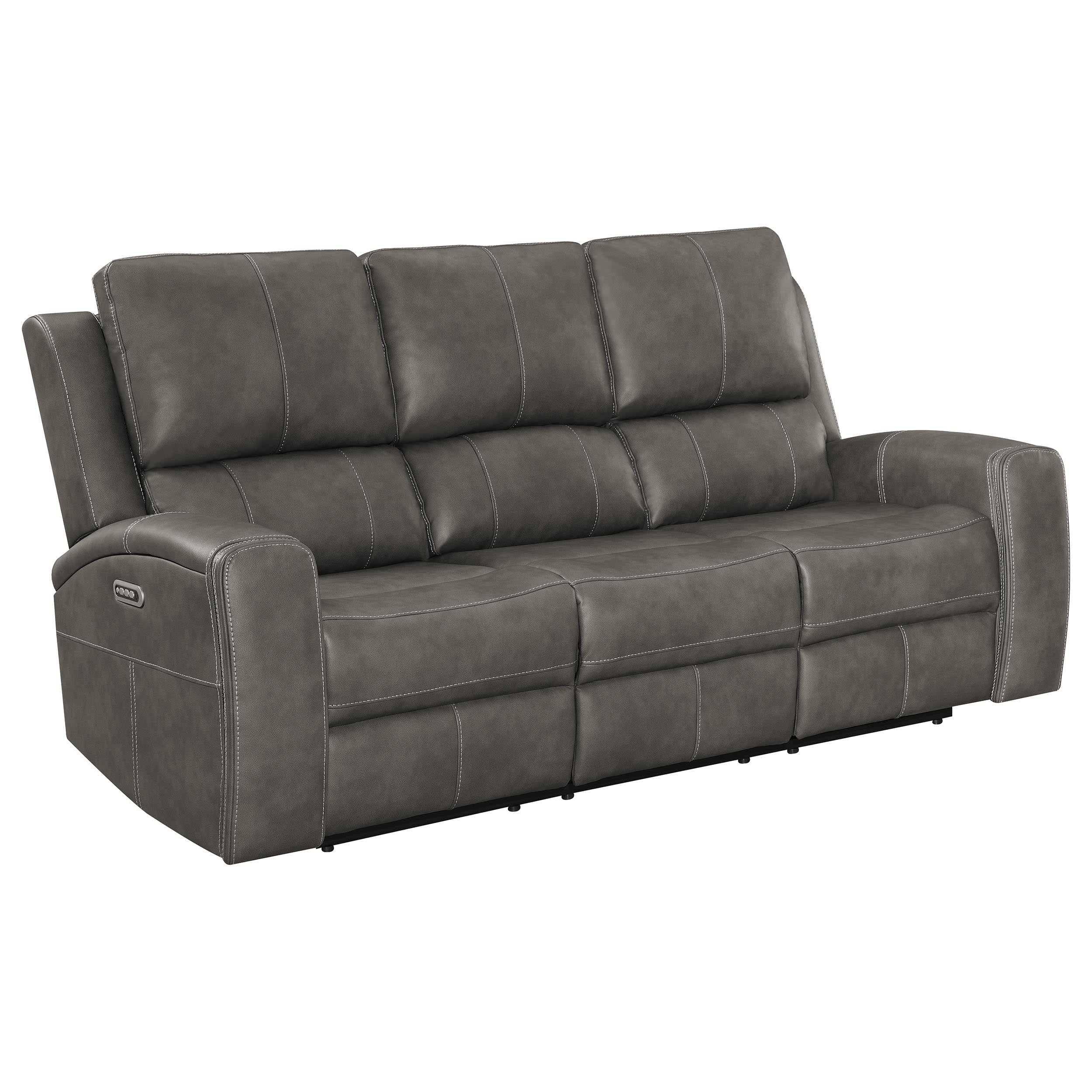 Brickston Triple Power Reclining Sofa - Image 3