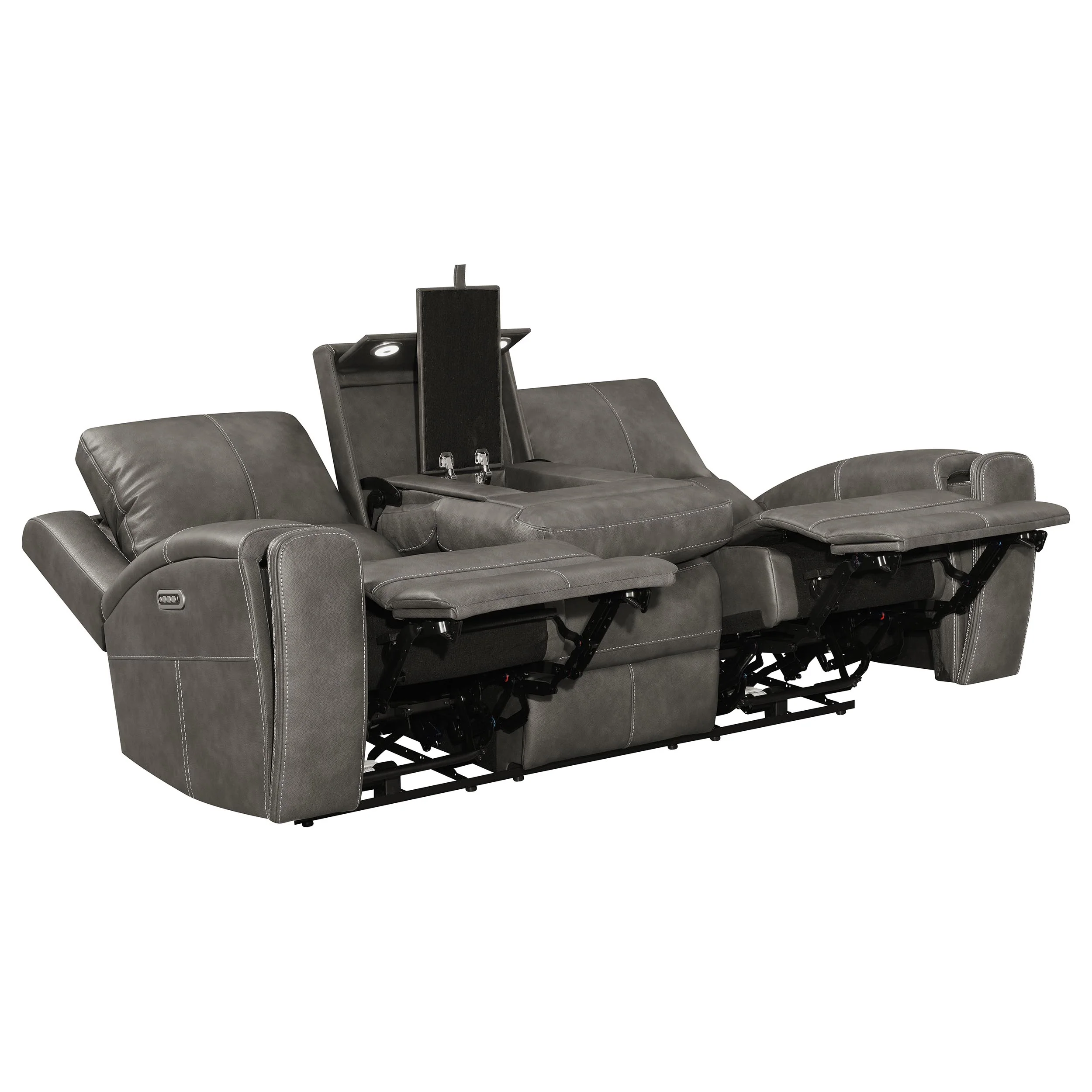 Brickston Triple Power Reclining Sofa - Image 4