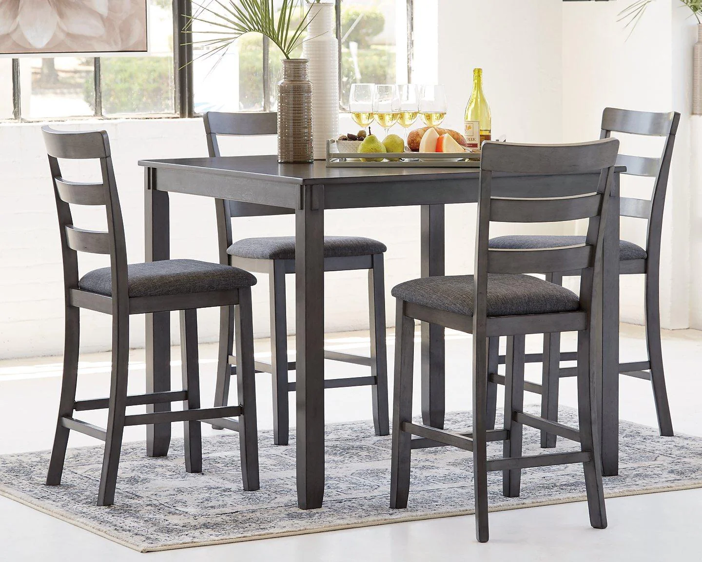 Bridson Counter Height Dining Table and Bar Stools (Set of 5) - Image 2