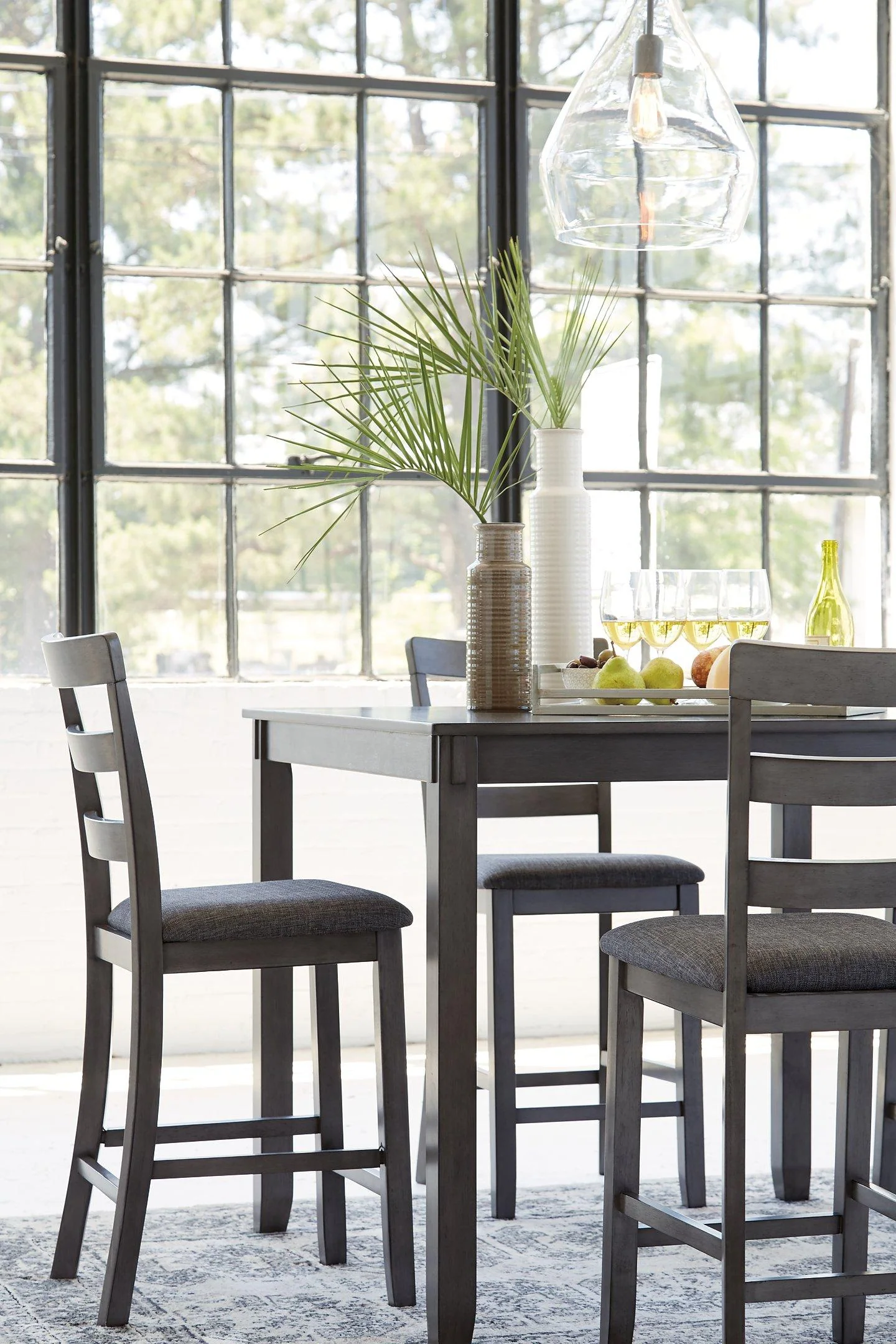 Bridson Counter Height Dining Table and Bar Stools (Set of 5) - Image 9