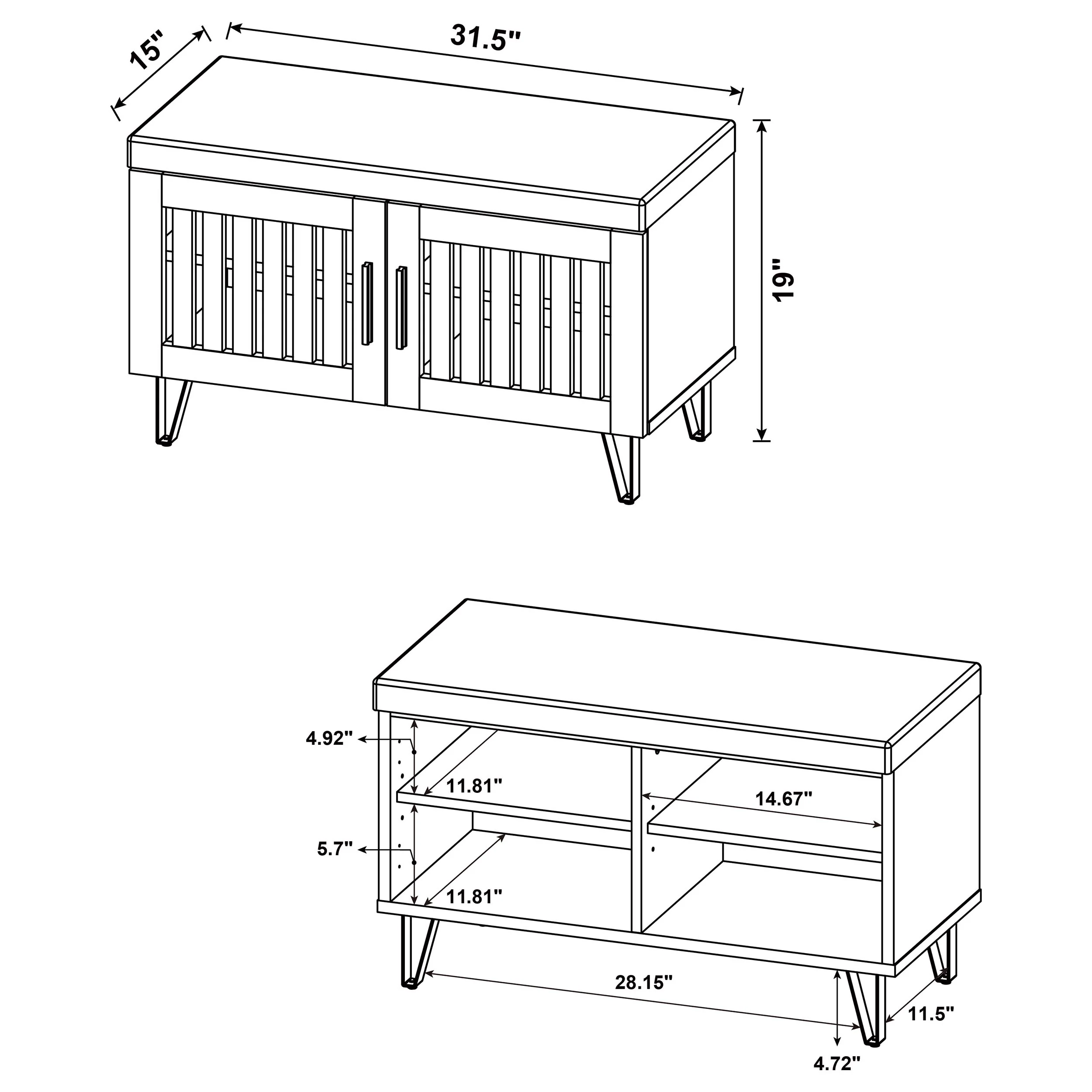 Brixton Storage Bench - Image 22