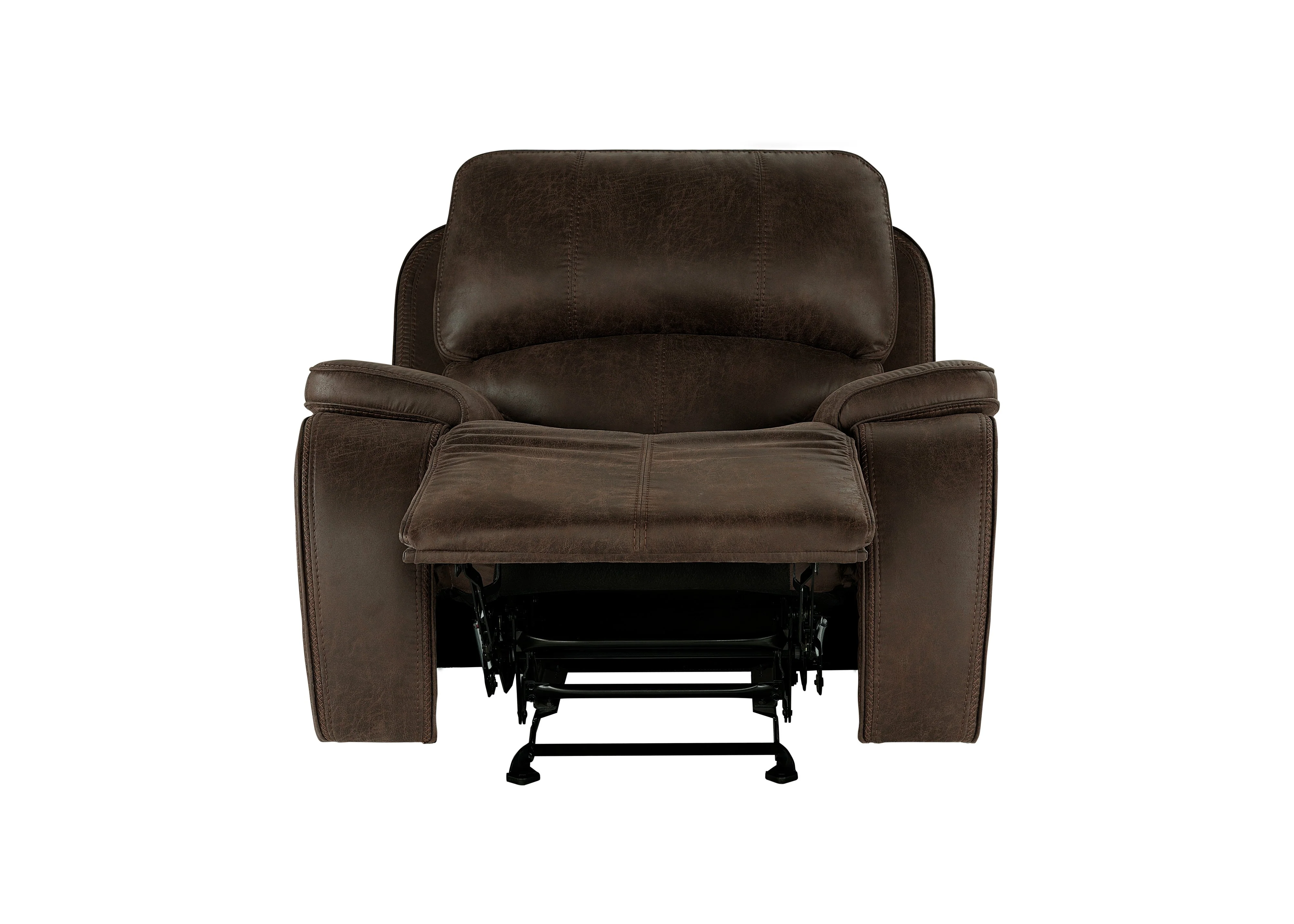 Brookings Glider Recliner-Brown - Image 5