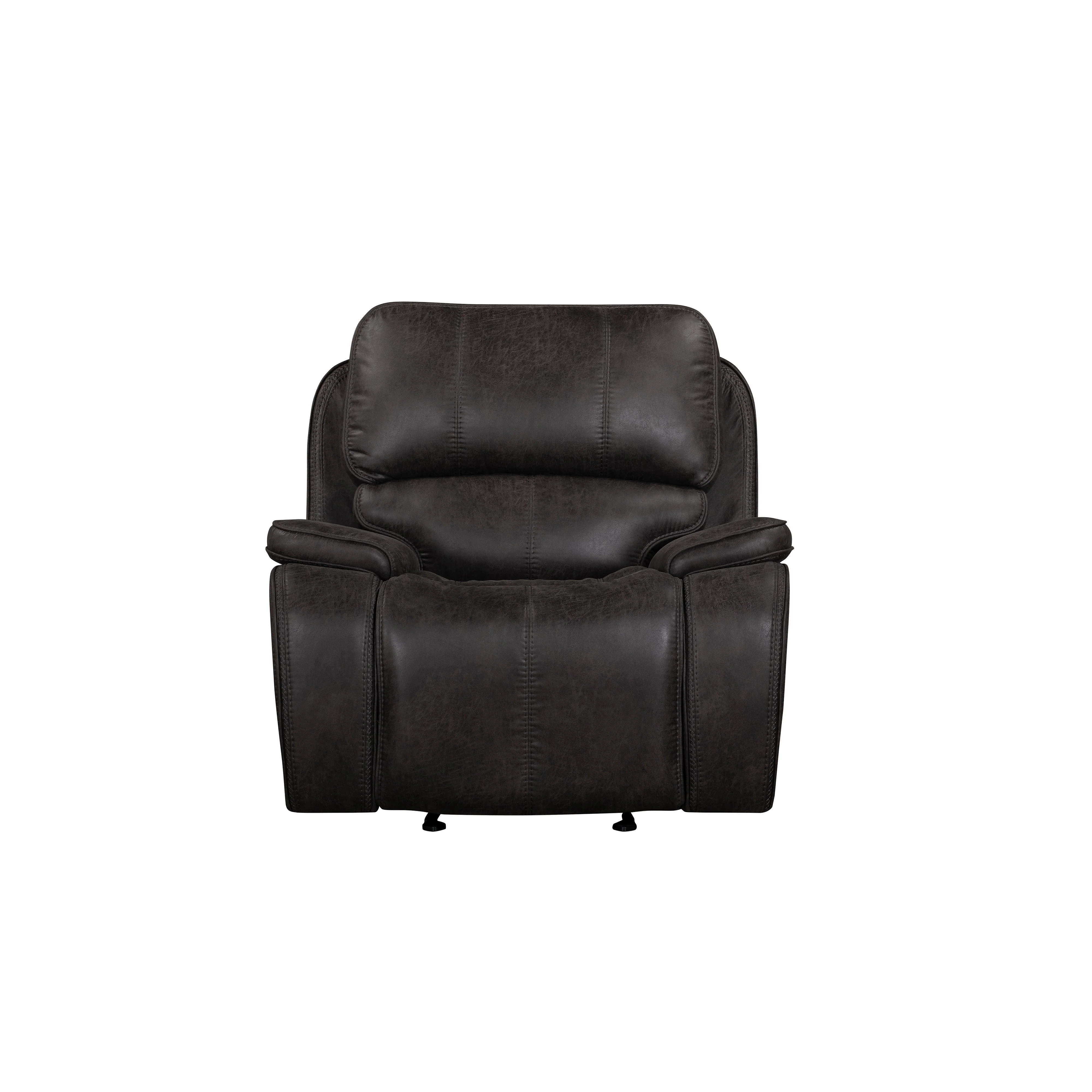 Brookings Glider Recliner-Charcoal - Image 2