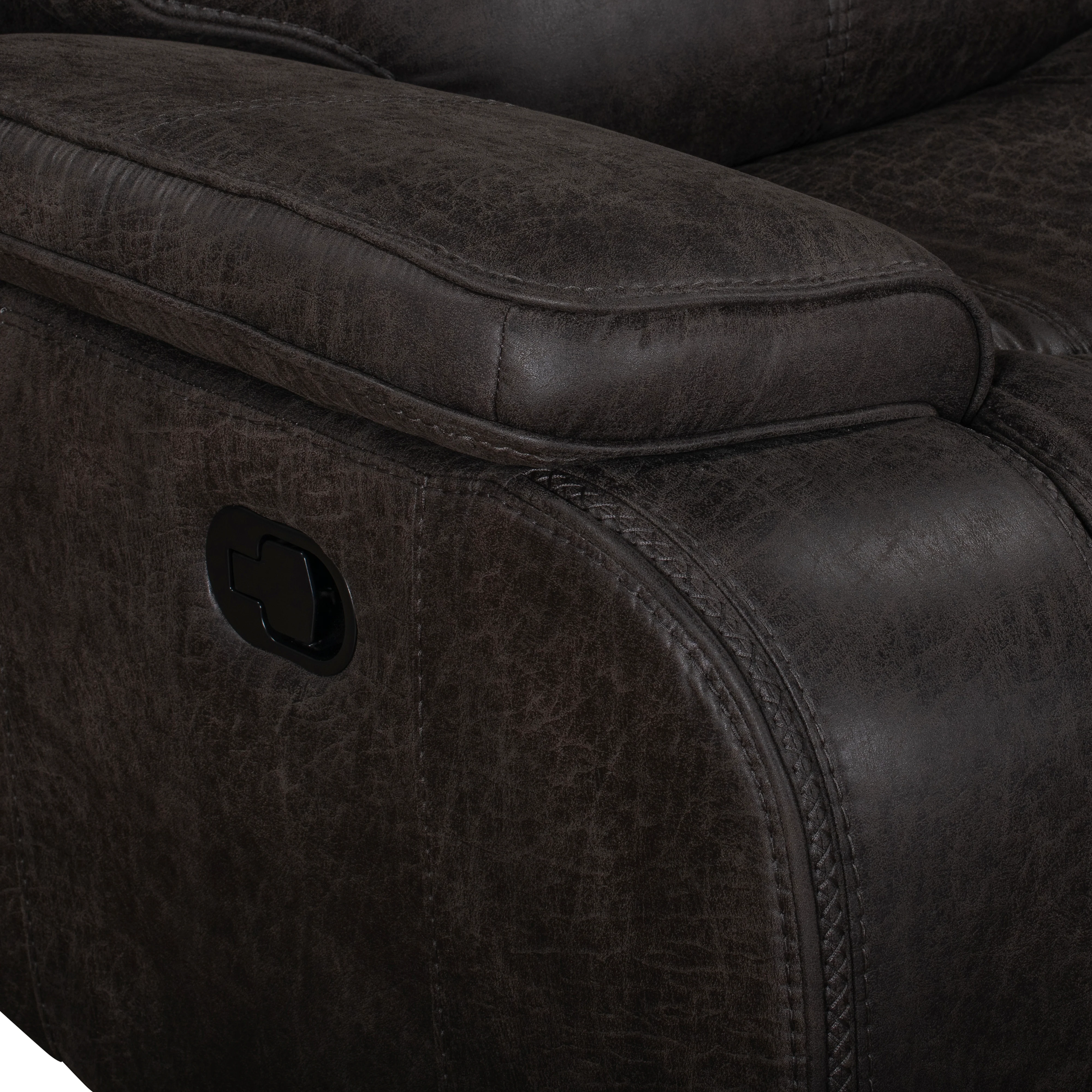 Brookings Glider Recliner-Charcoal - Image 7