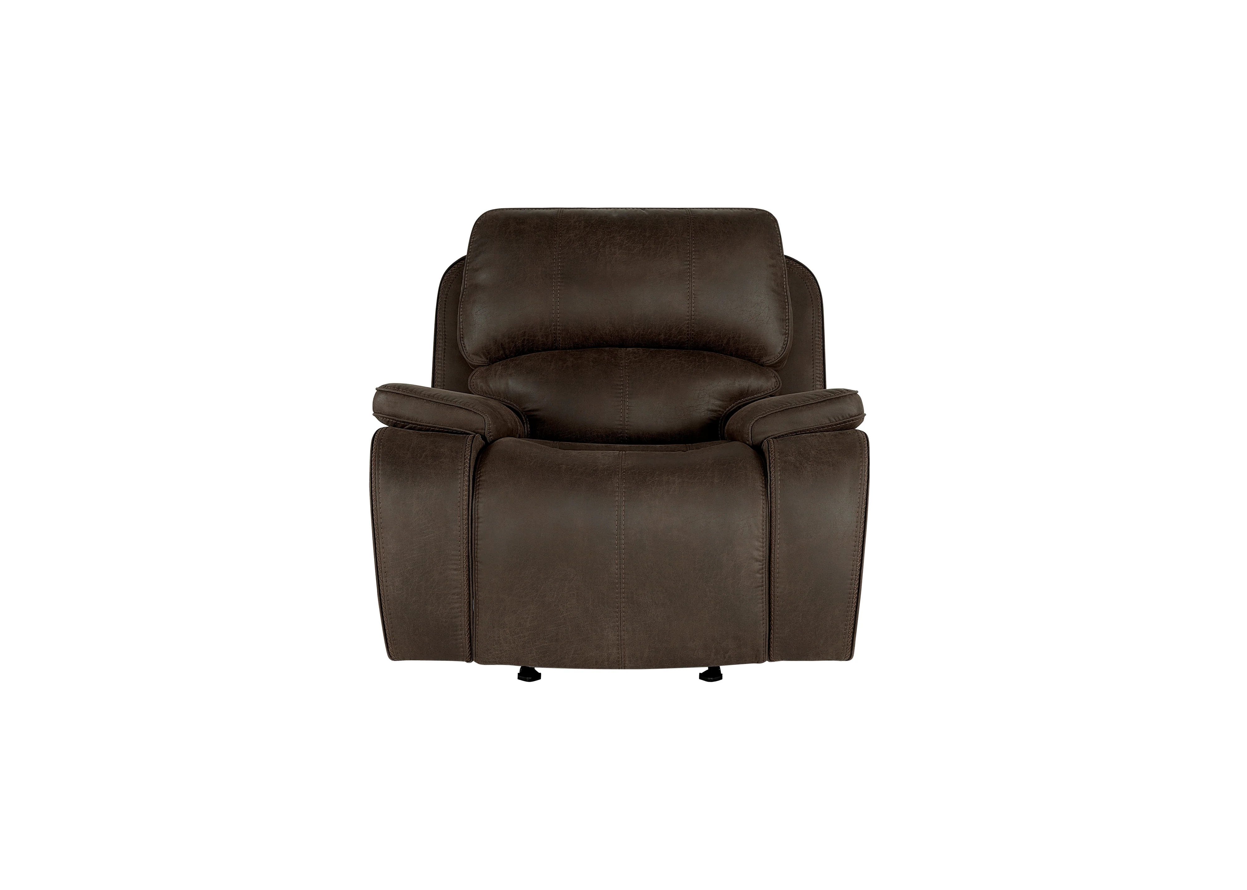 Brookings Glider Recliner W/Pwr Hr & Fr-Brown - Image 2