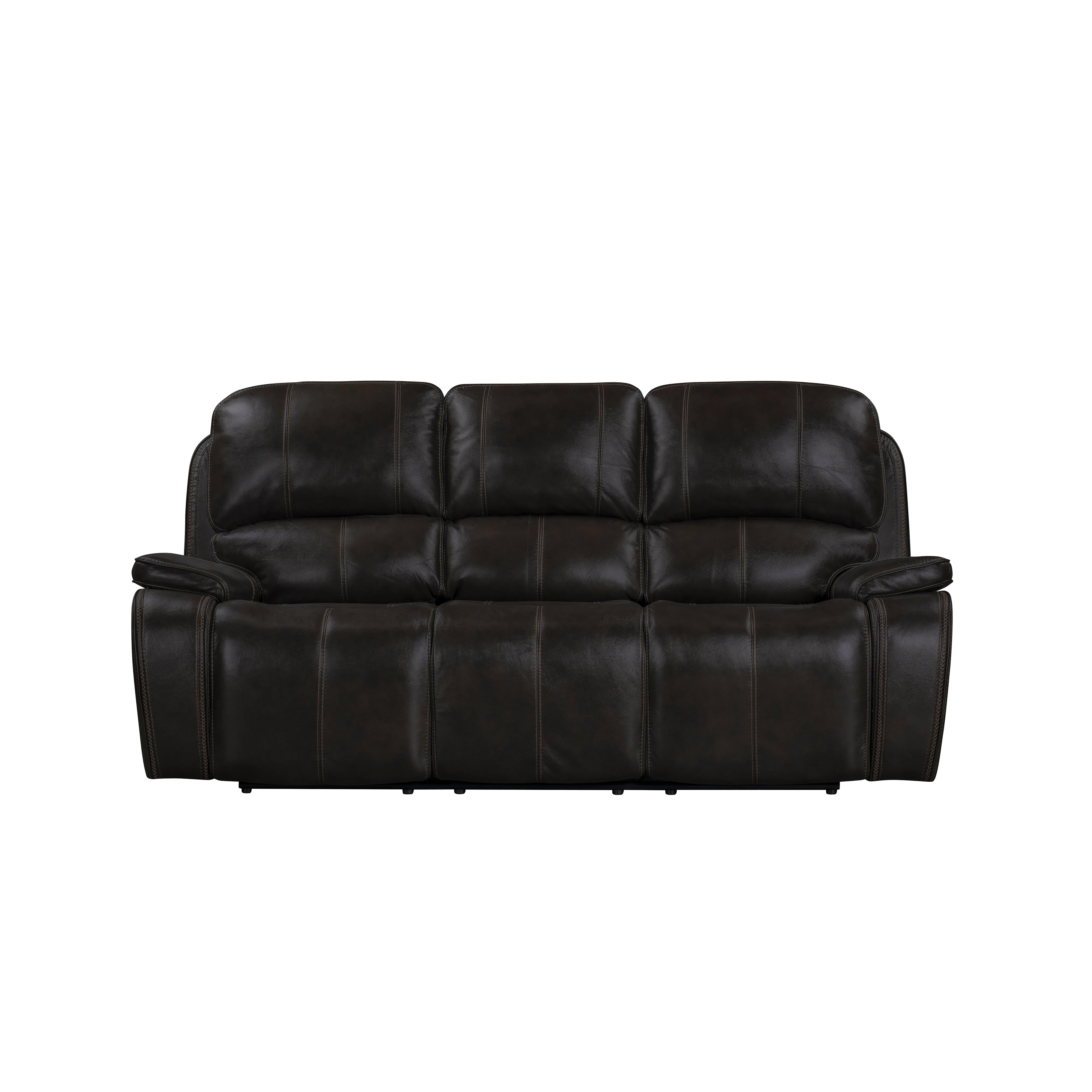 Brookings Sofa W/Dual Recliner-Charcoal - Image 2