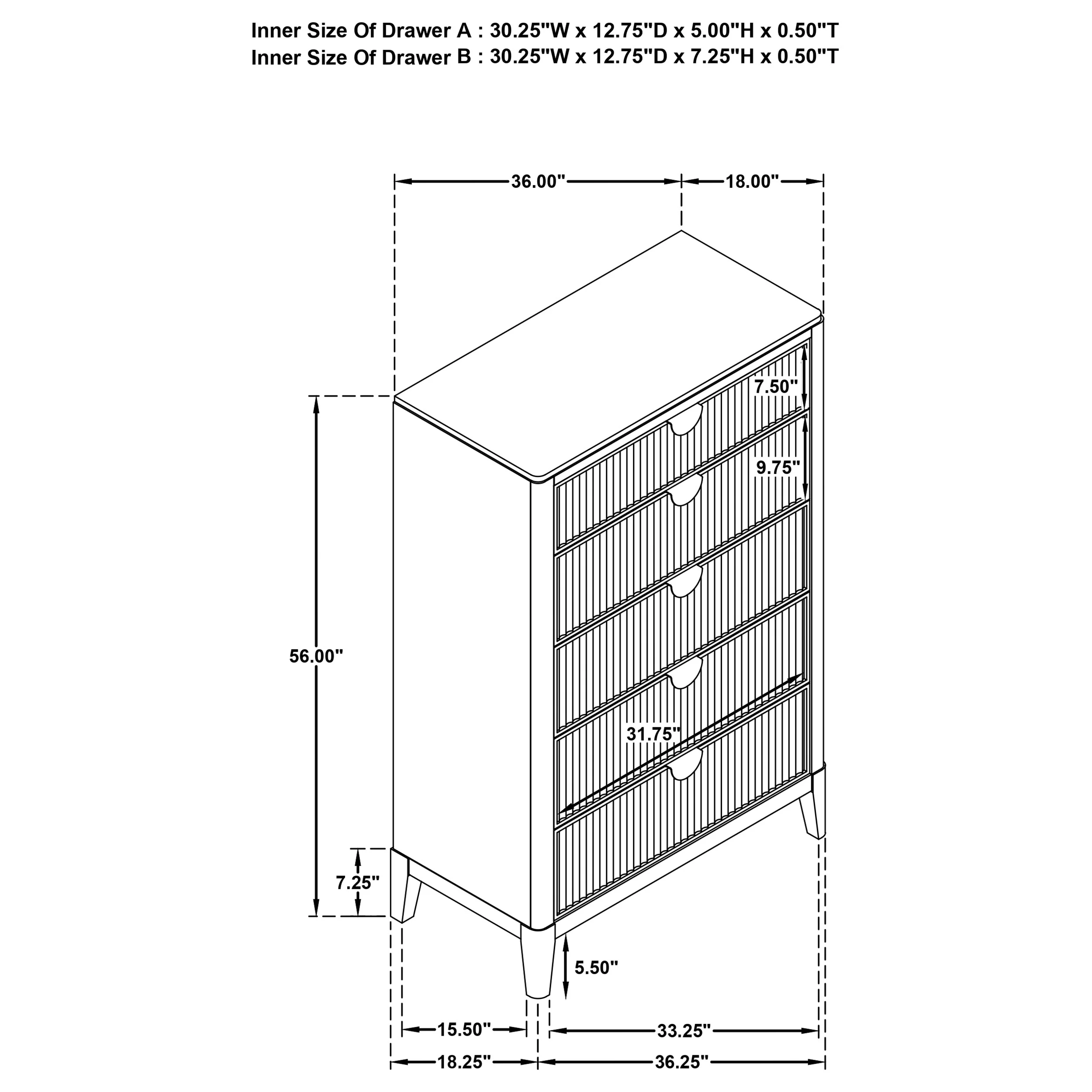 Brookmead Chest of Drawers - Image 12