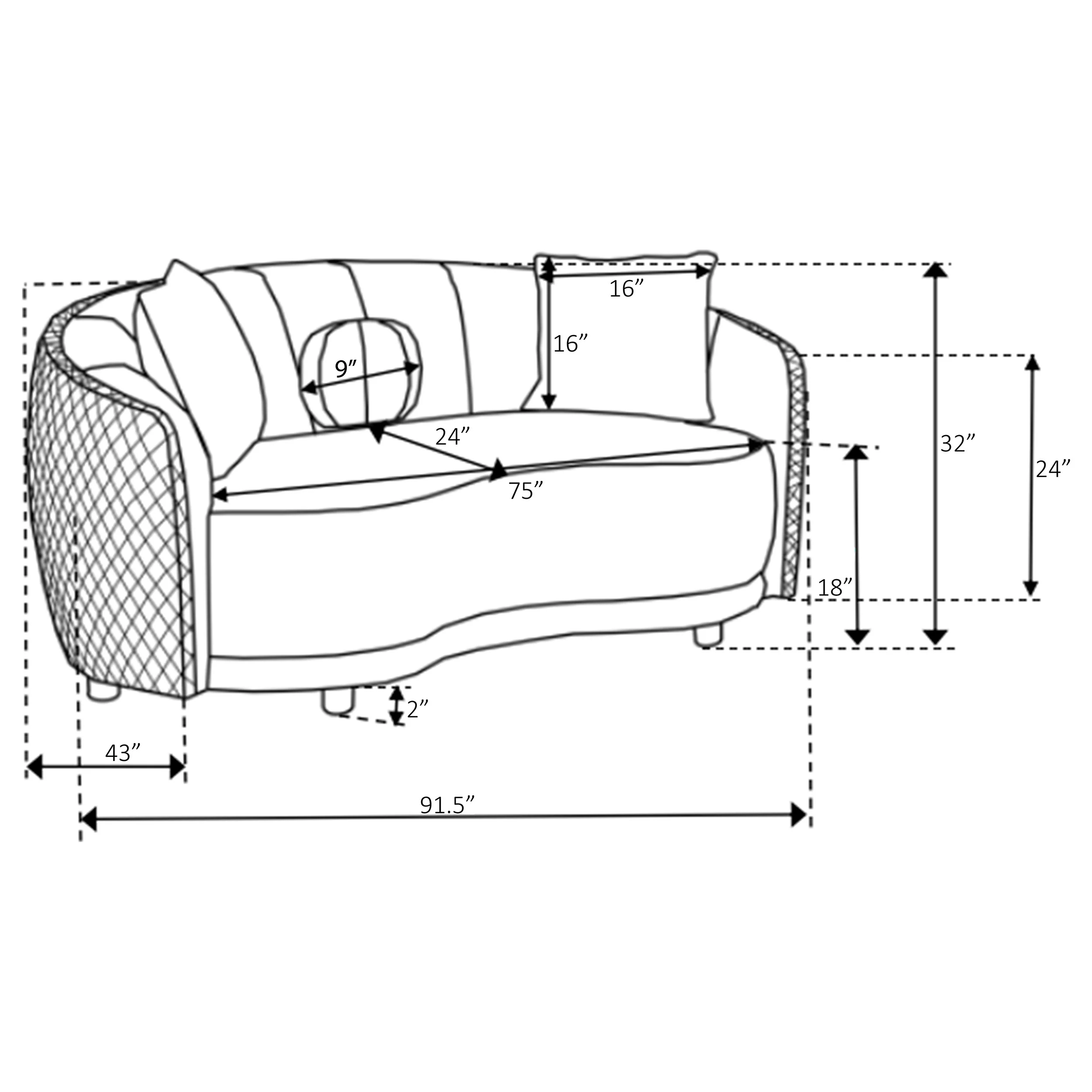 Brookside Sofa Set - Image 14