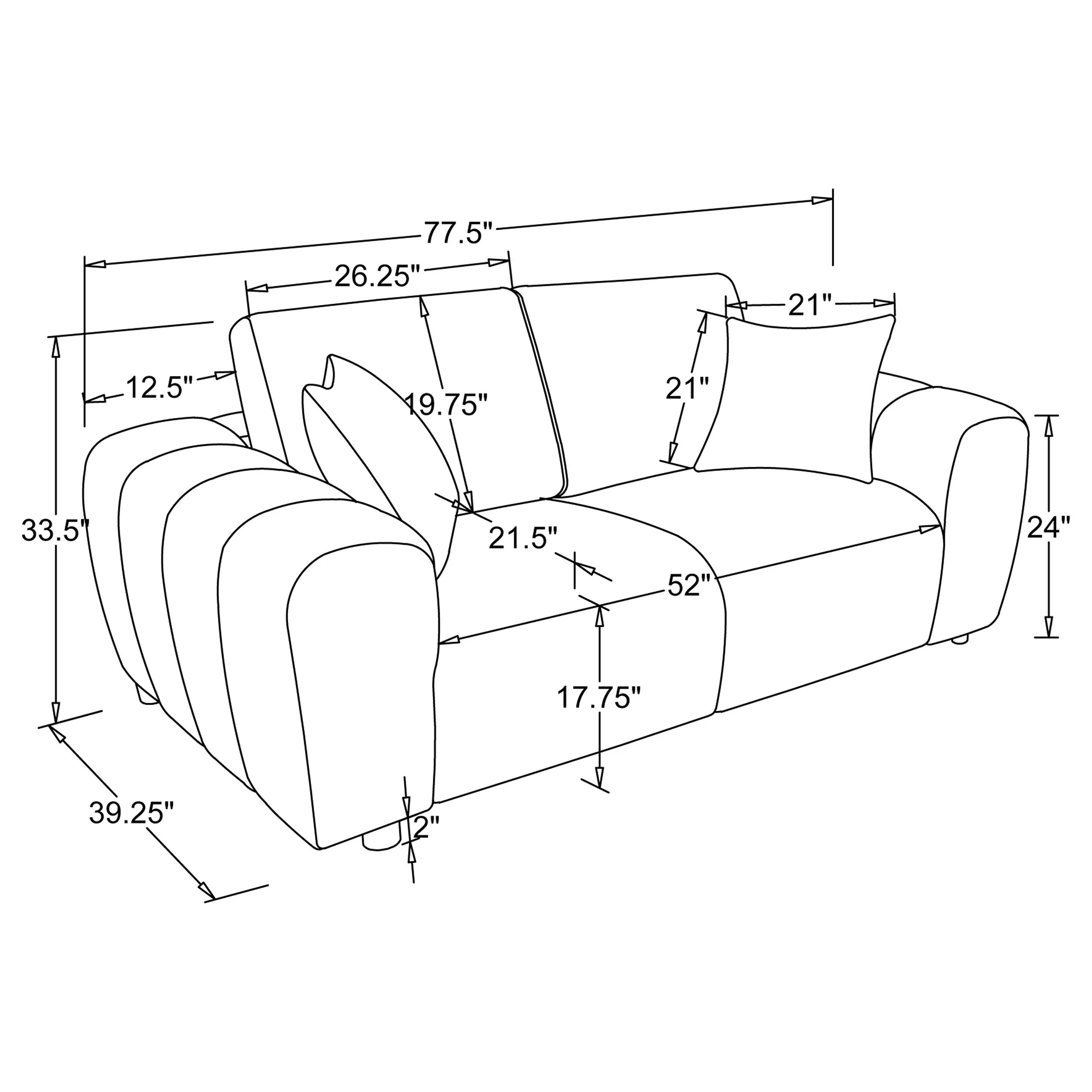 Burnett Sofa Set - Image 56