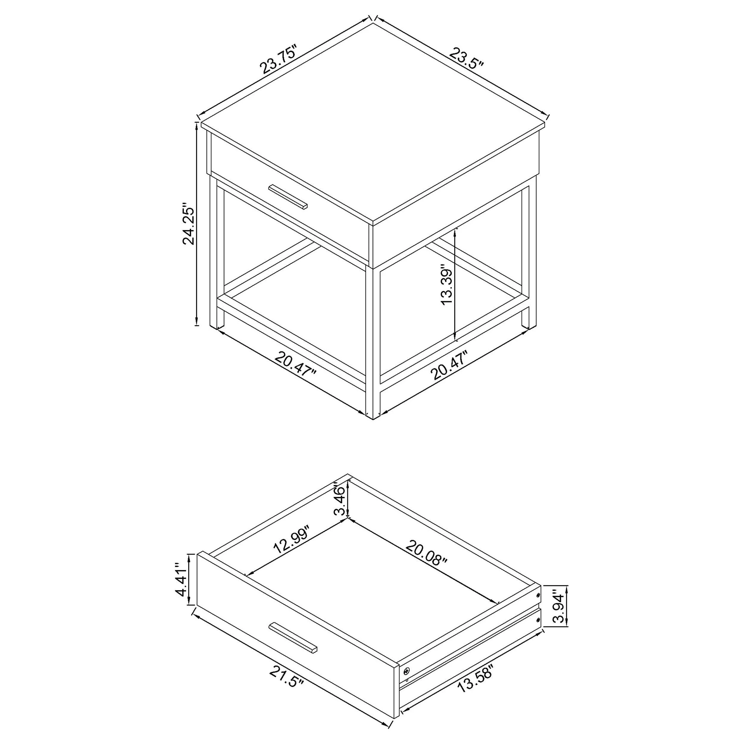 Byers Lift-Top Coffee Table Set - Image 11