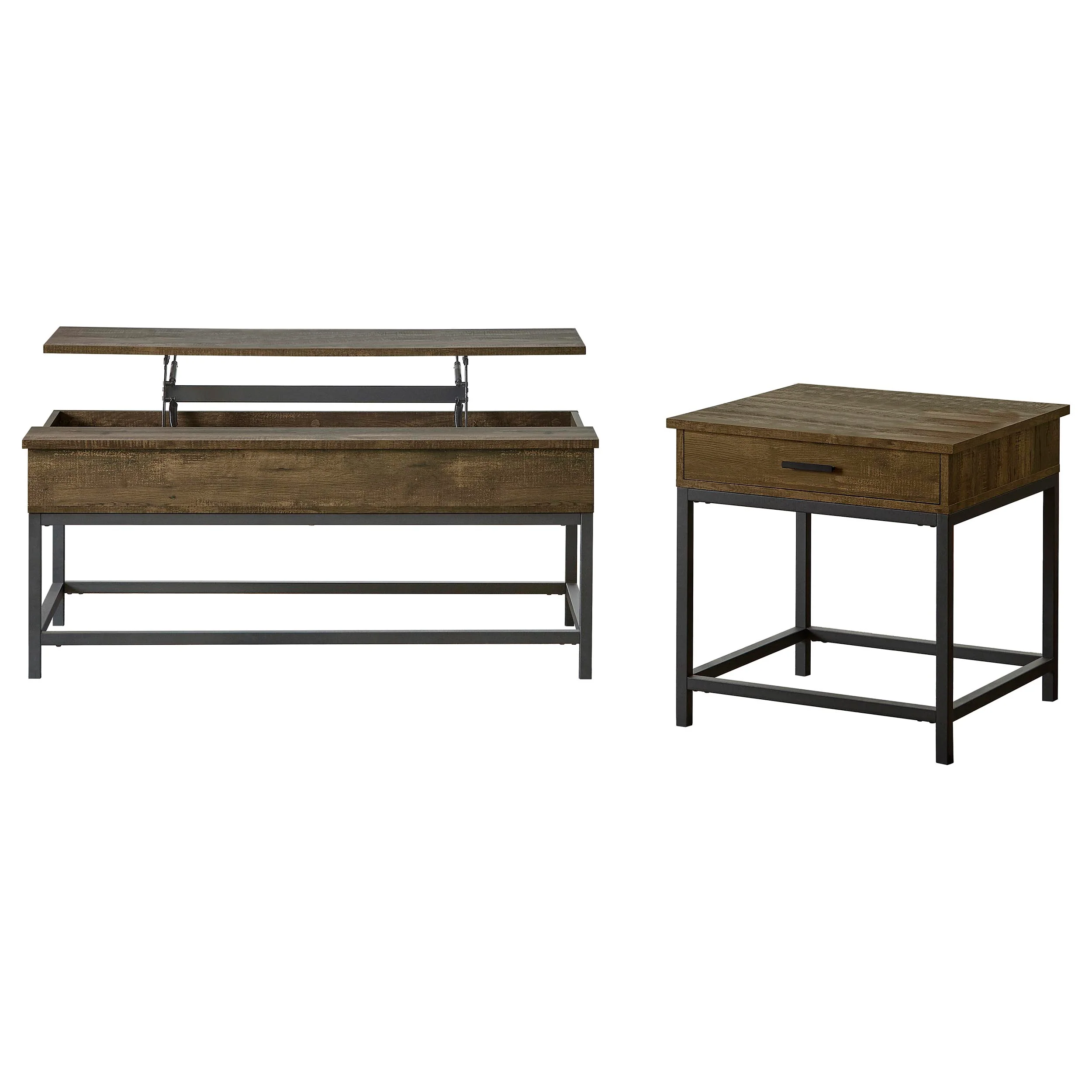 Byers Lift-Top Coffee Table Set - Image 2