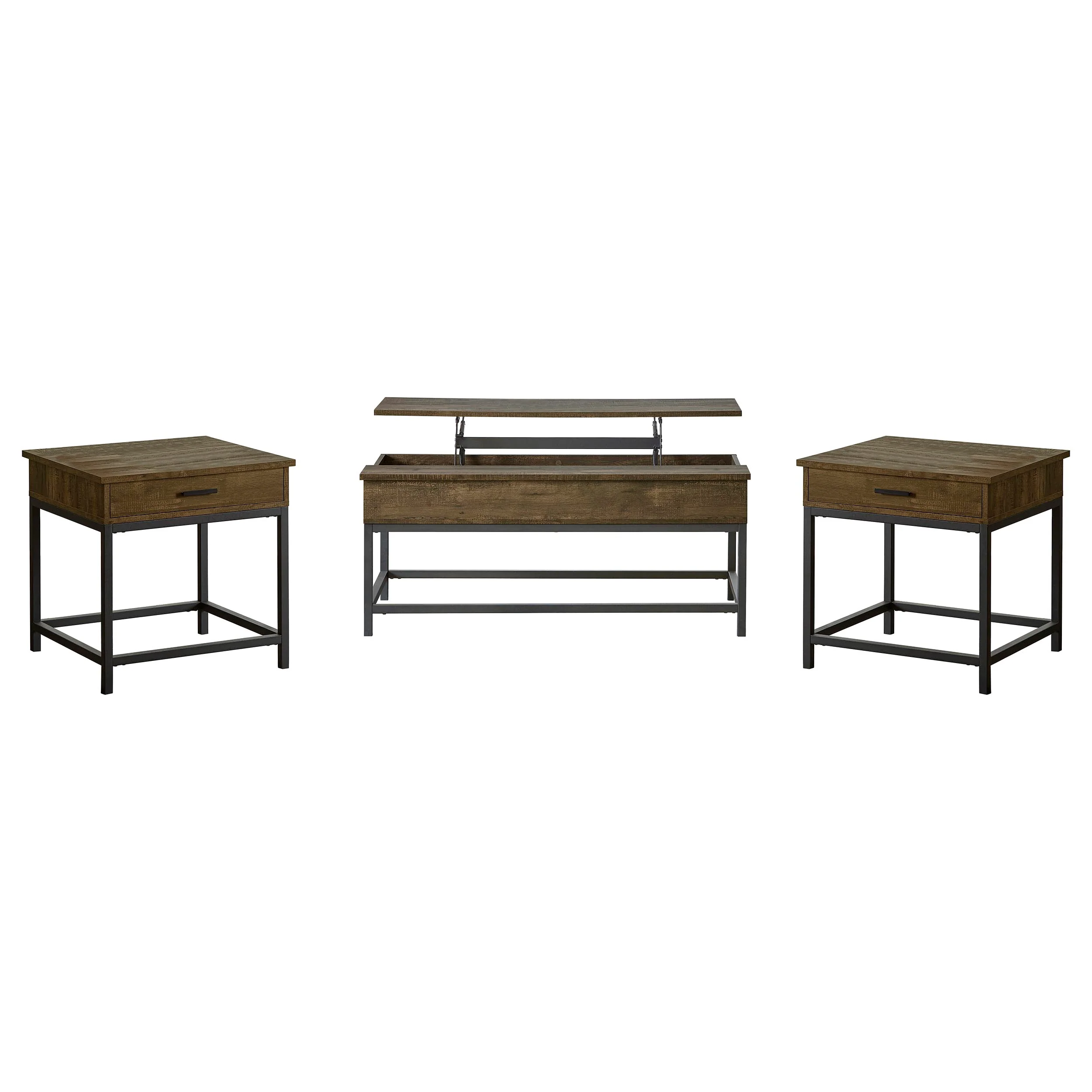 Byers Lift-Top Coffee Table Set - Image 8