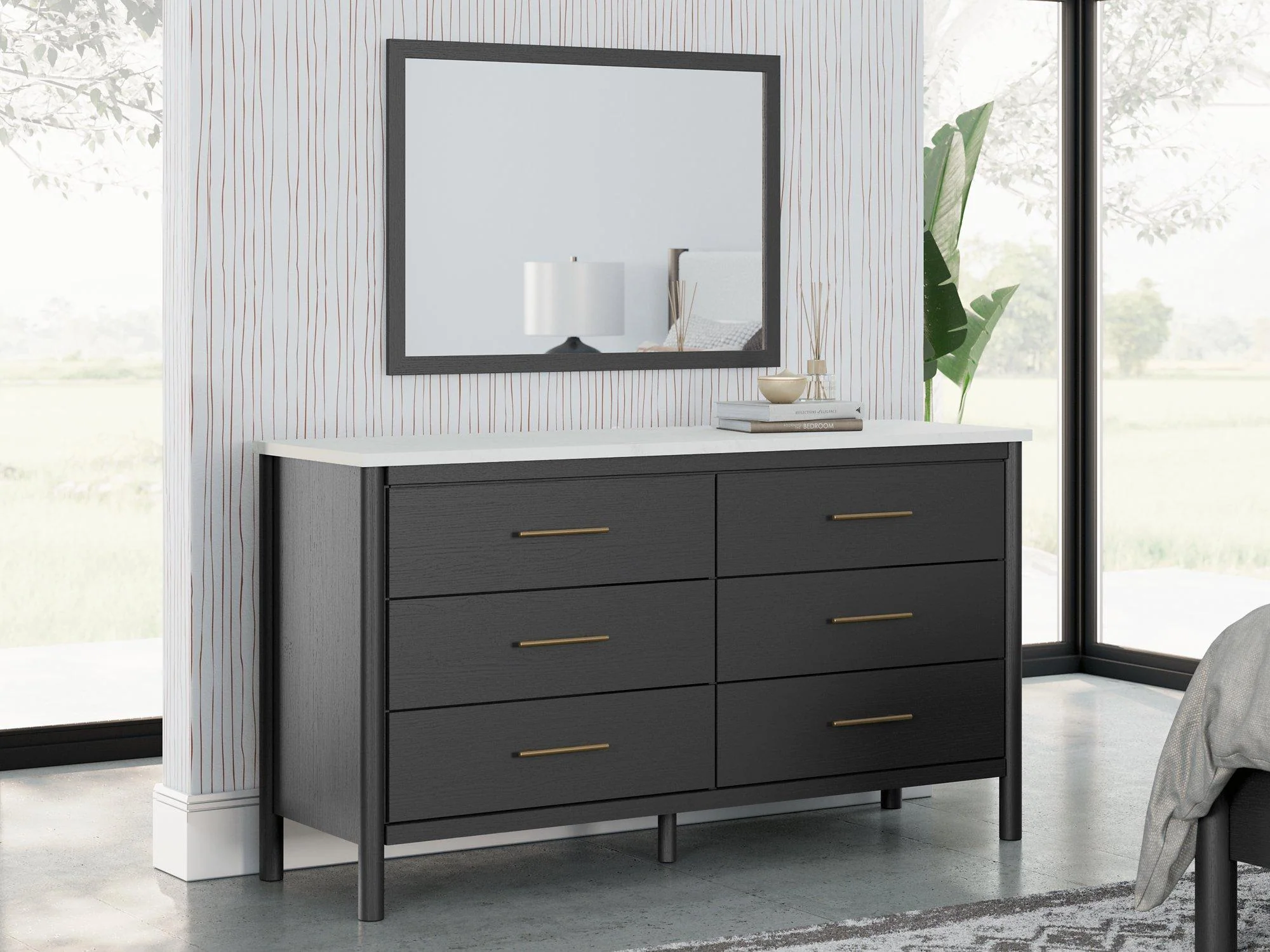 Cadmori Dresser and Mirror - Image 13