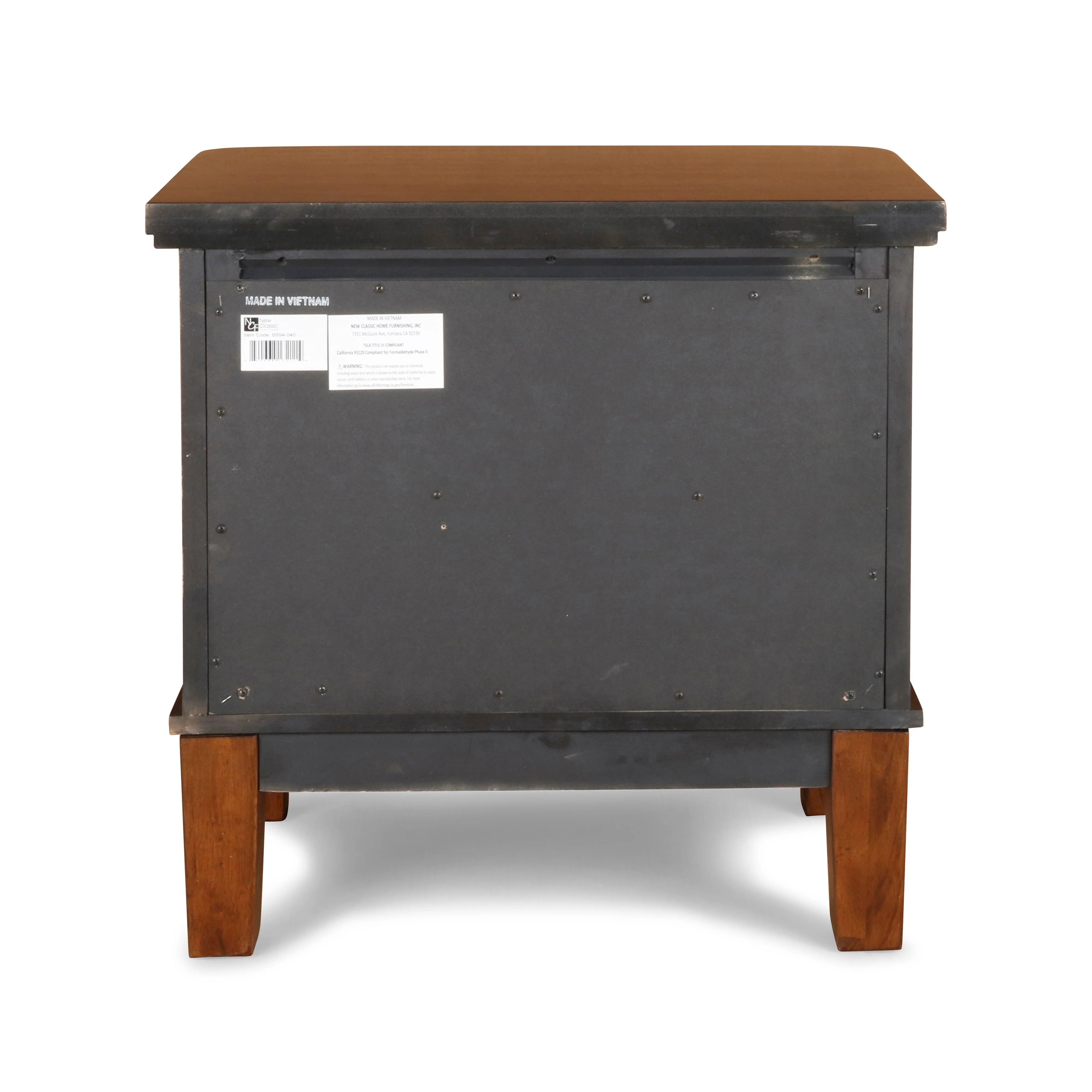 Cagney Nightstand-Chestnut - Image 6