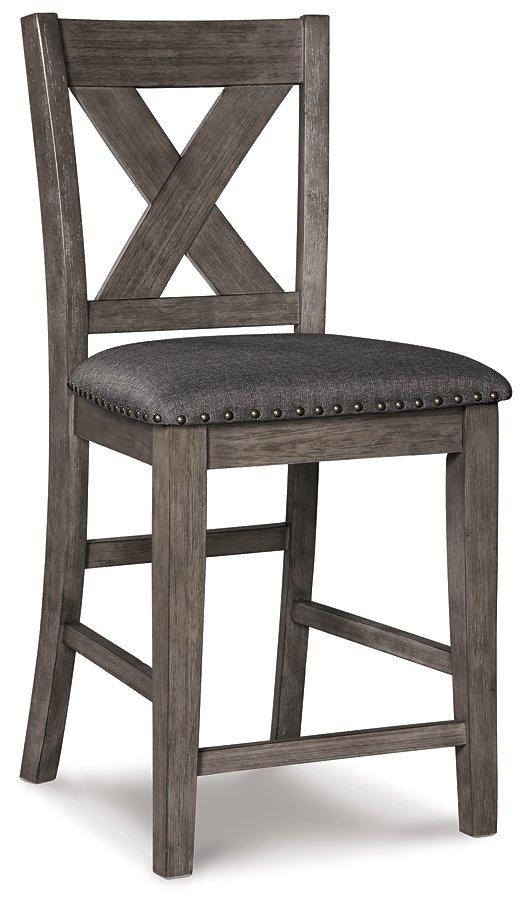 Caitbrook Counter Height Upholstered Bar Stool - Image 12