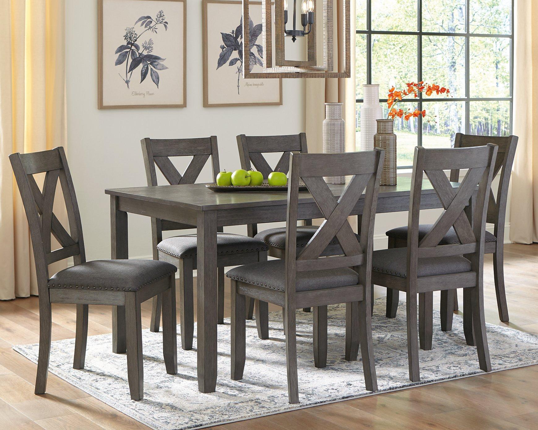Caitbrook Dining Table and Chairs (Set of 7) - Image 2