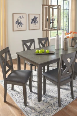 Caitbrook Dining Table and Chairs (Set of 7) - Image 8