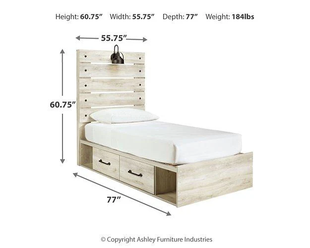 Cambeck Bed with 2 Storage Drawers - Image 18
