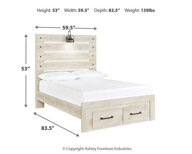 Cambeck Bed with 2 Storage Drawers - Image 25