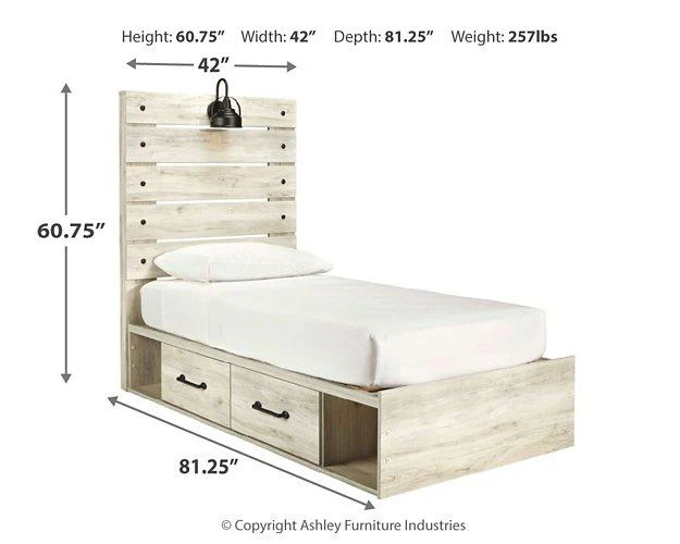 Cambeck Bed with 4 Storage Drawers - Image 11