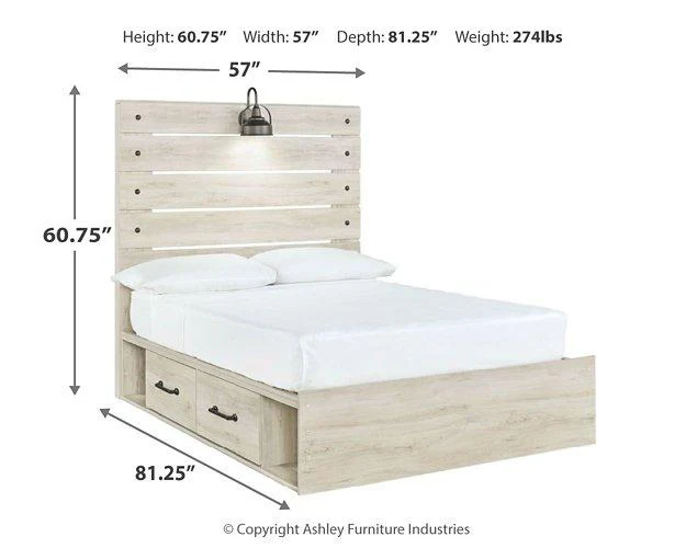 Cambeck Bed with 4 Storage Drawers - Image 17