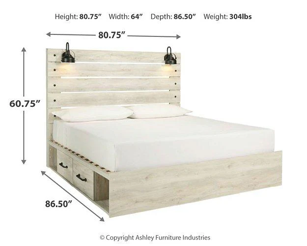 Cambeck Bed with 4 Storage Drawers - Image 24