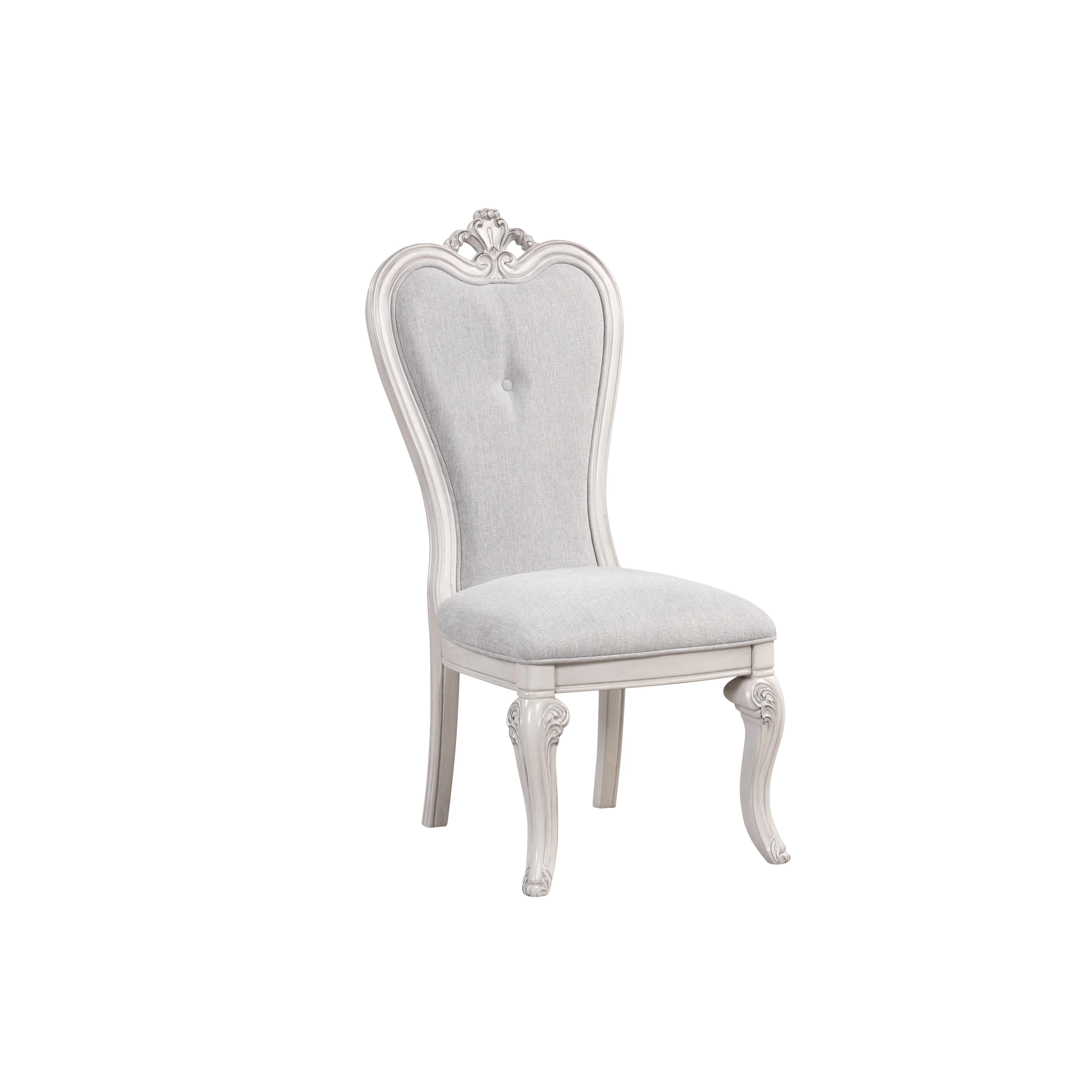 CAMBRIA HILLS SIDE CHAIR-MIST GRAY (2 PER CARTON) - Image 3
