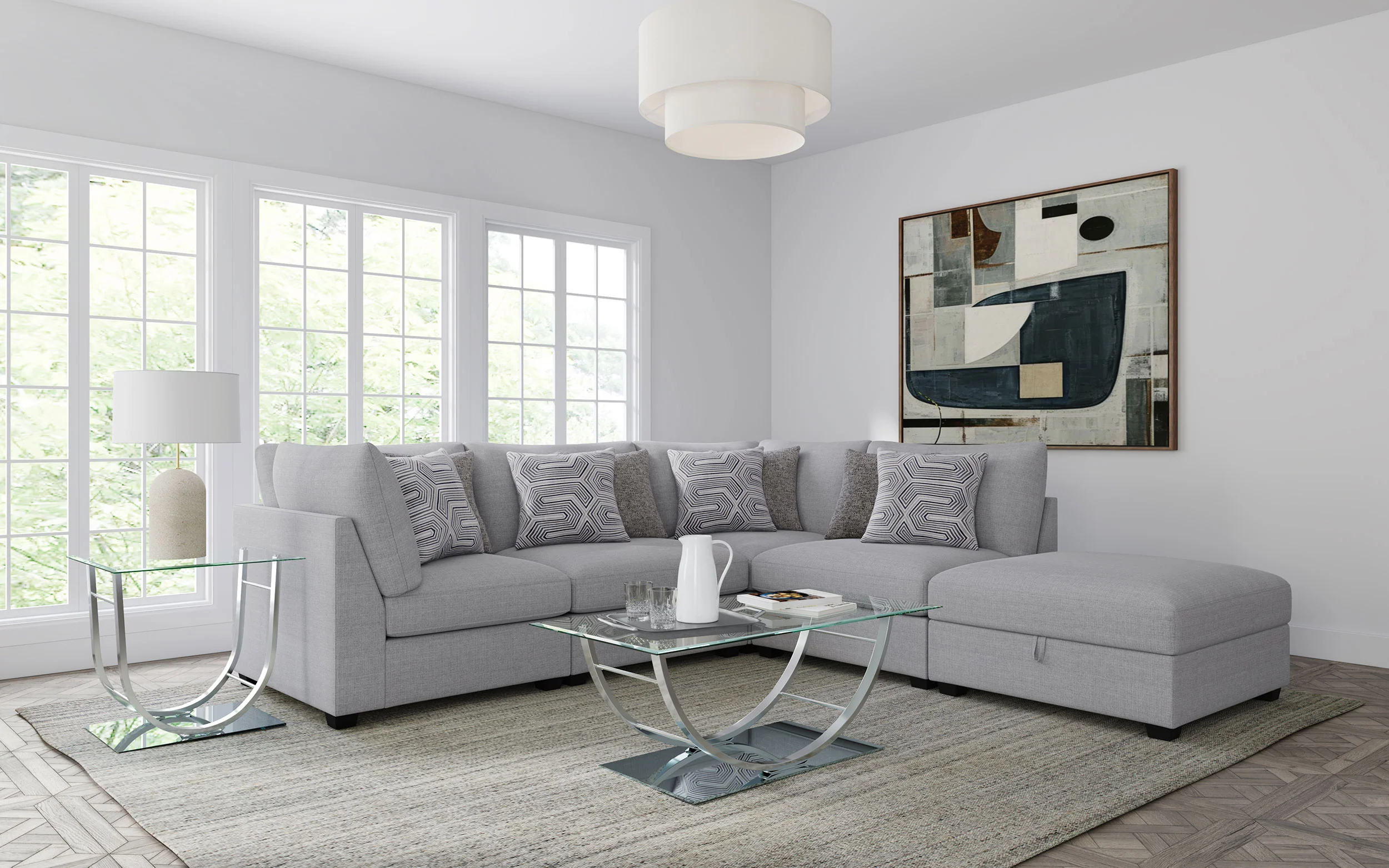 Cambria Armless Chair - Image 15