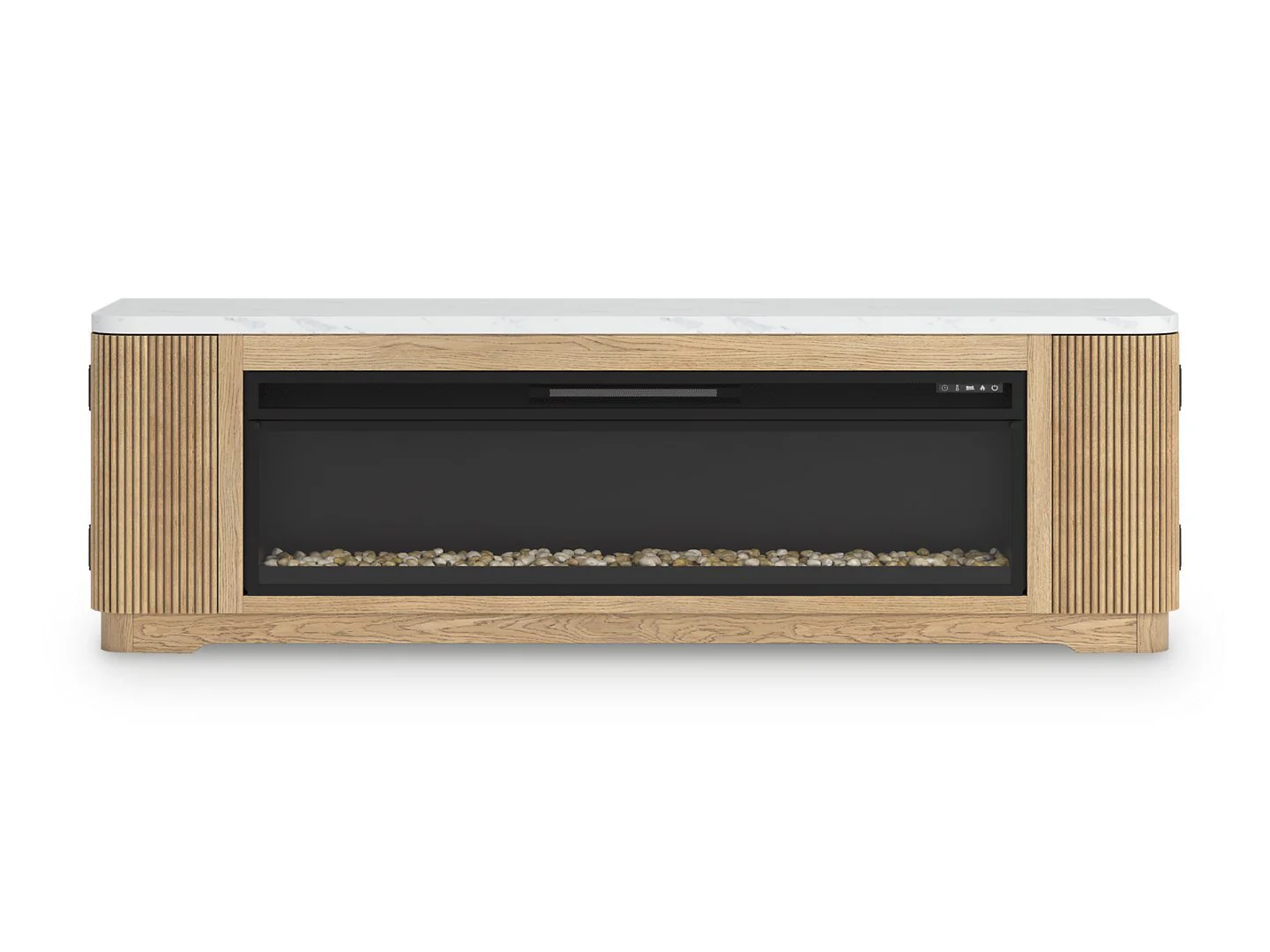 Camdill 80" TV Stand with Electric Fireplace - Image 8